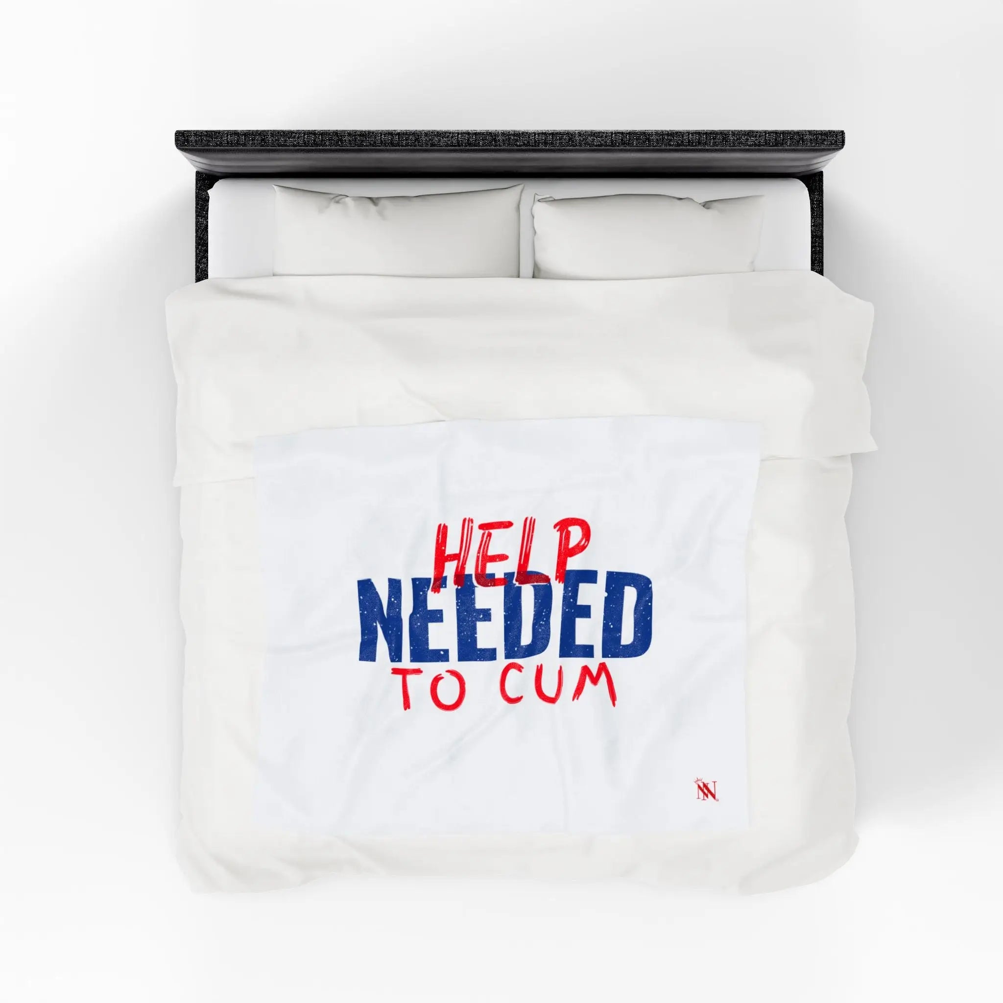 Help Needed to Cum | Mix & Match Fun Flirty Lovers’ Blankets