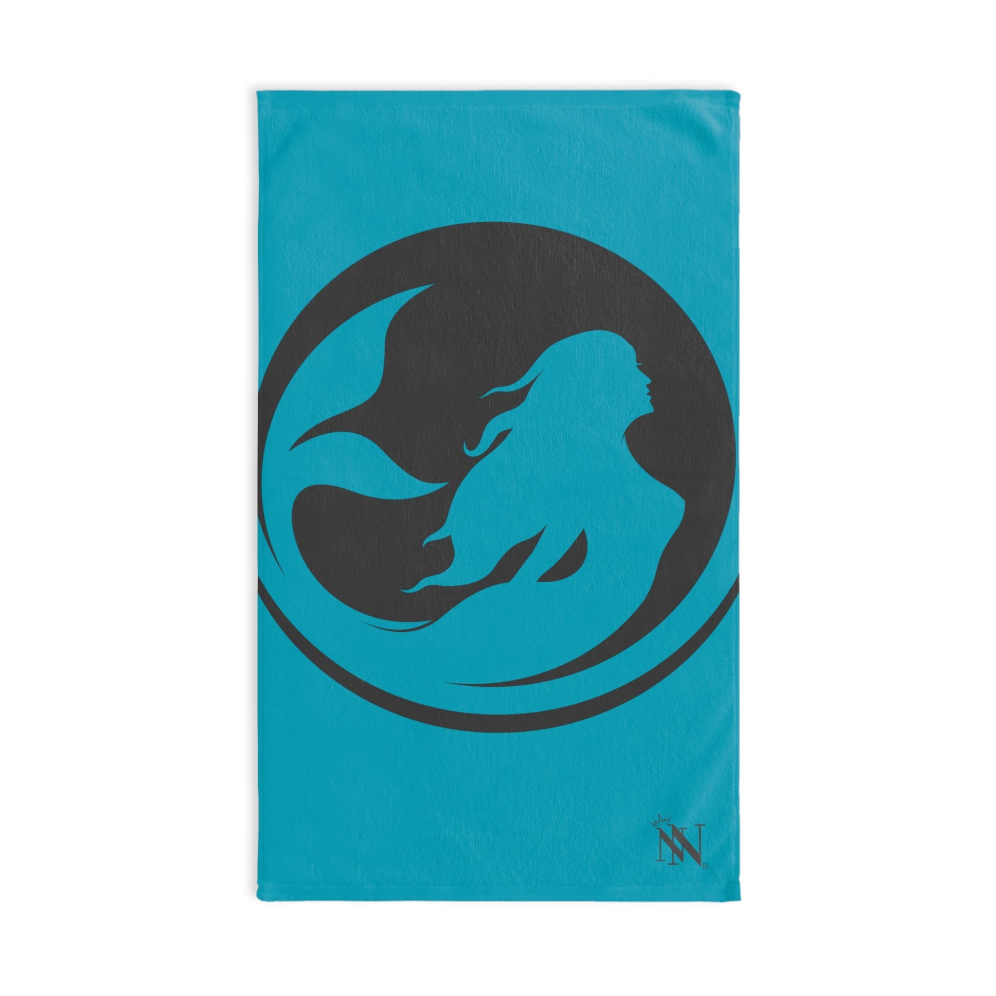 Mermaid Eclipse Teal Cum Towel