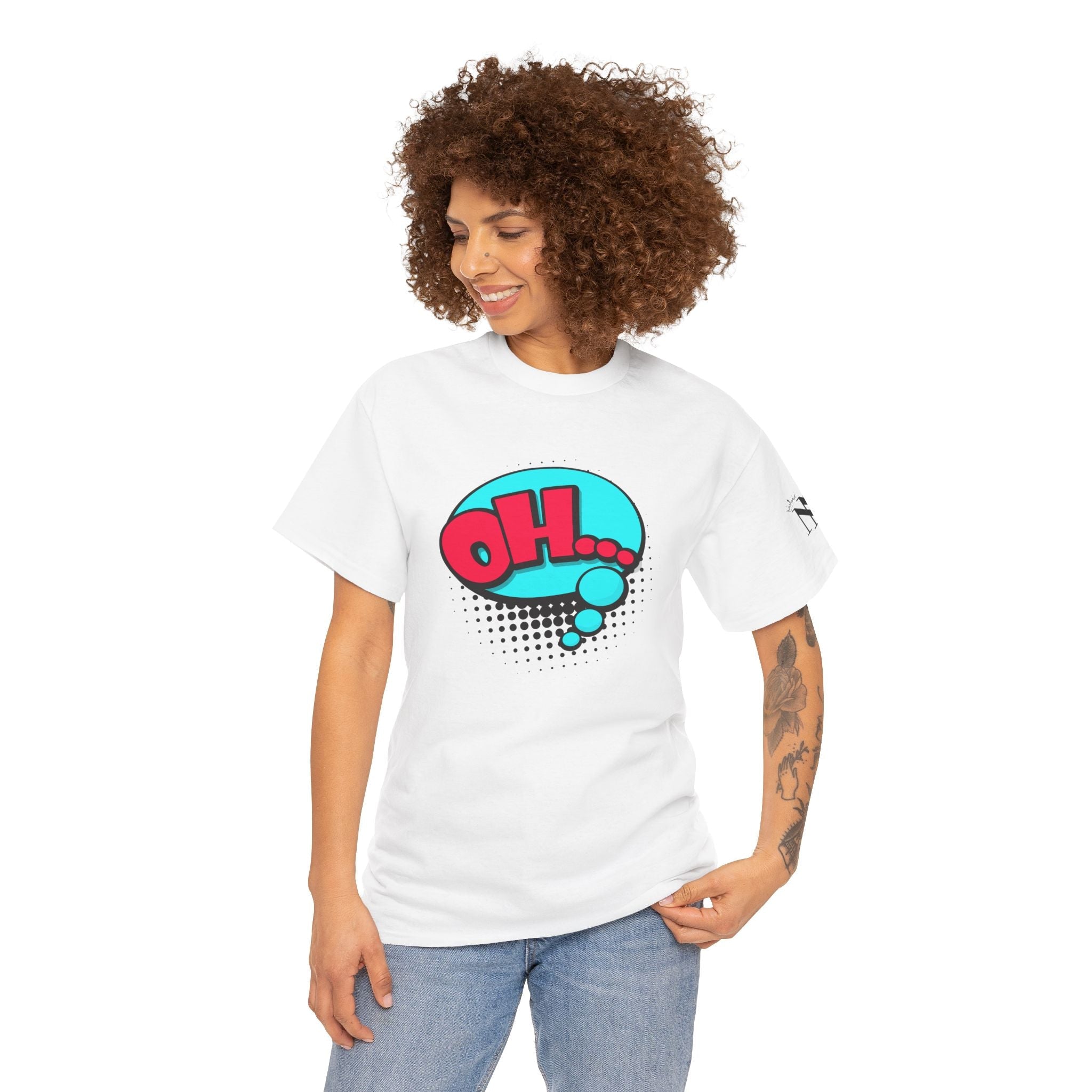 Thinking Oh... Cartoon Fun | Mix & Match Cotton Unisex Fun-Flirty Lovers’ T-Shirts