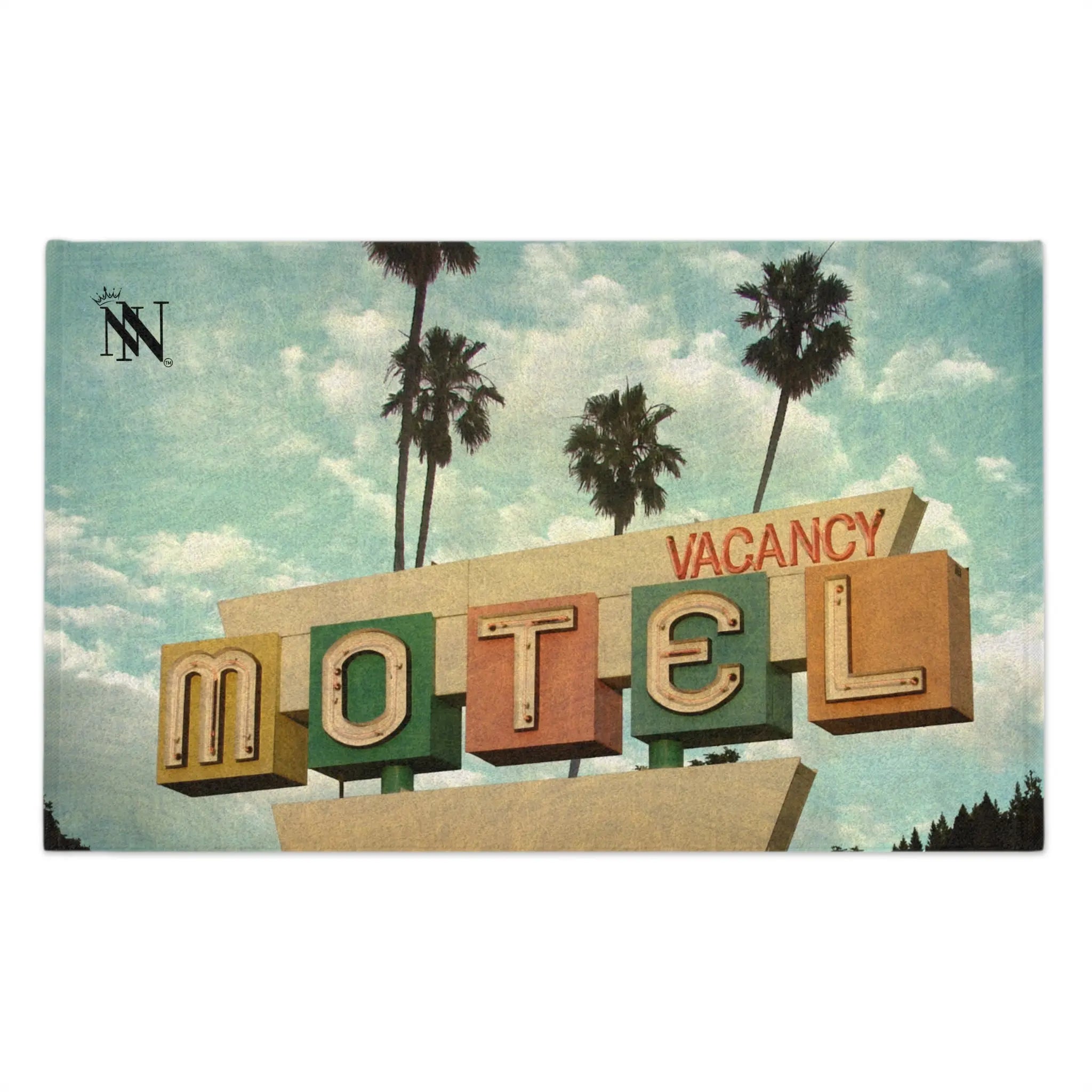 Retro Motel Vacancy Sex Towel