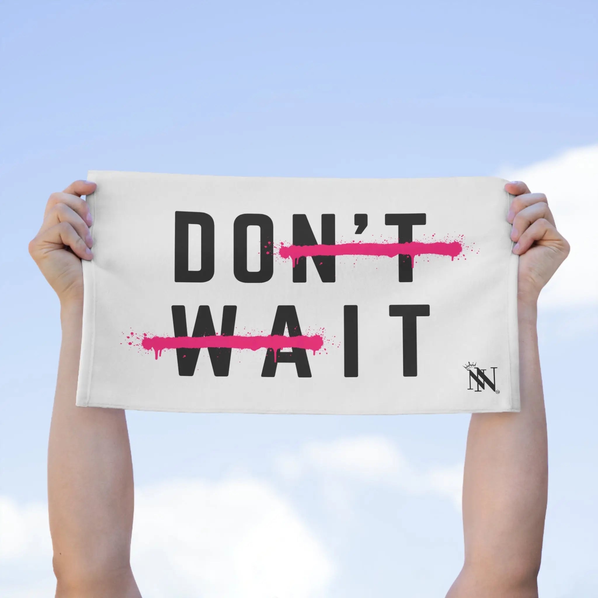 Do It Don’t Wait | Mix & Match Soft Fun-Flirty Lovers’ Towels