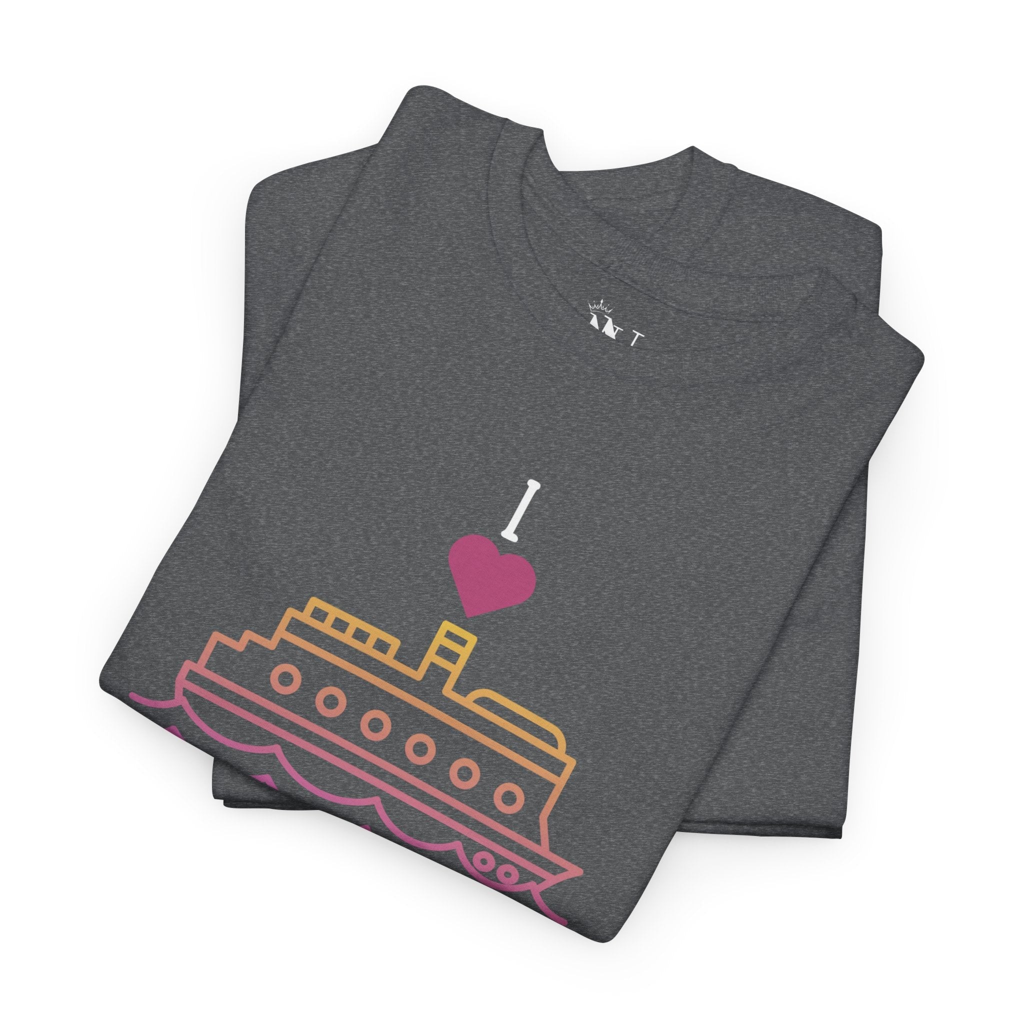 I Love Nauti Time Vacation | Mix & Match 100% Cotton Unisex Fun-Flirty Lovers’ Tees