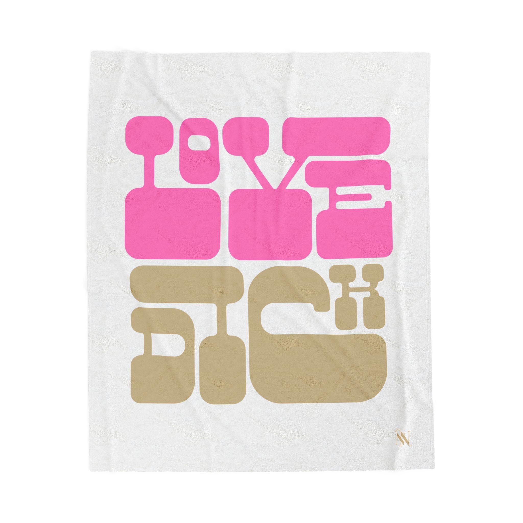 Love Dick | Mix & Match Velveteen Fun-Flirty Lovers’ Blankets