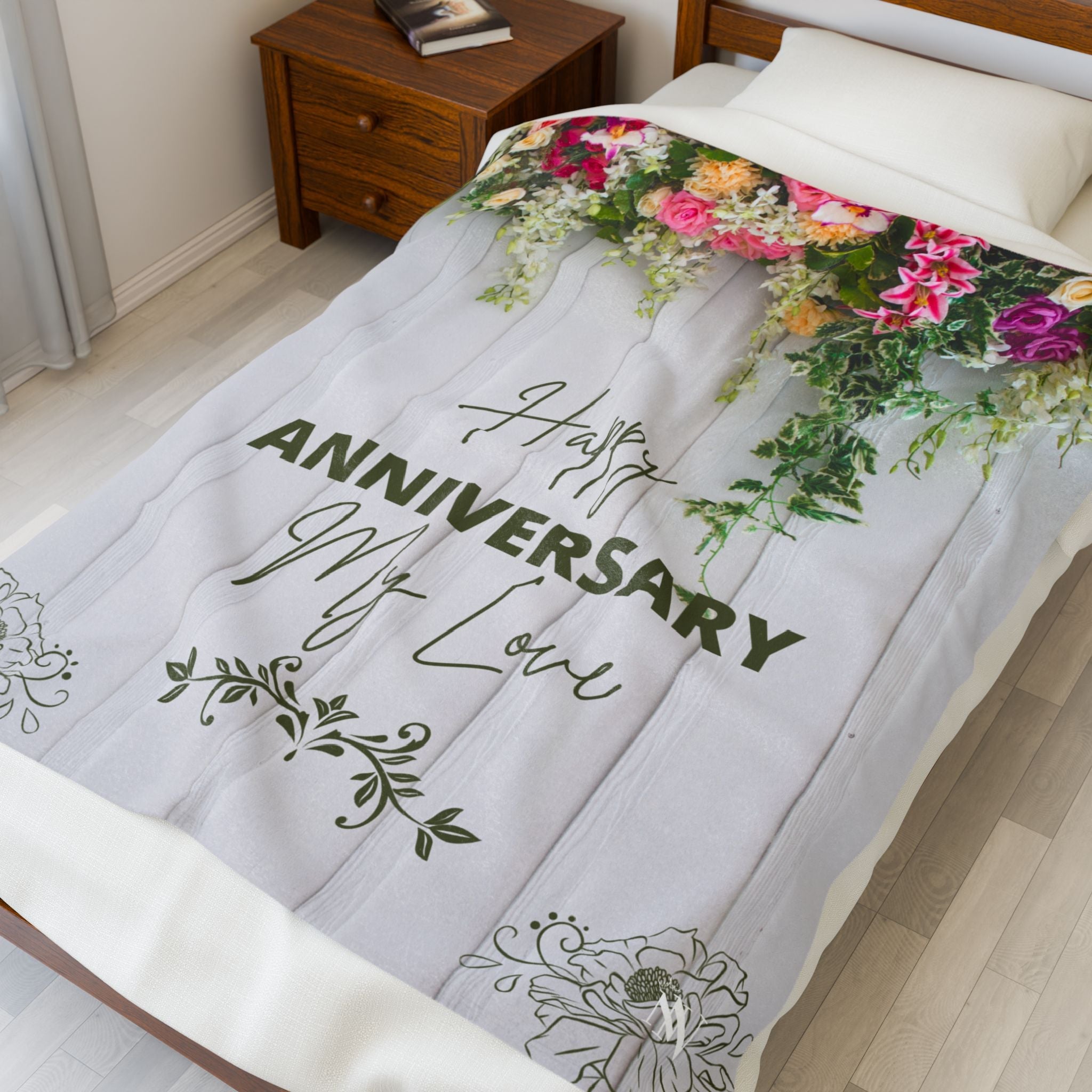 Happy Anniversary My Love | Mix & Match Fun-Flirty Loversā Blankets