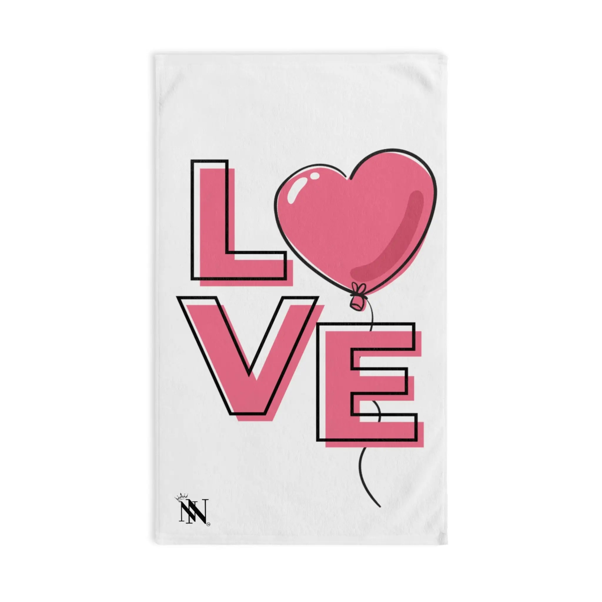 Heart Balloon Love Cum Towel