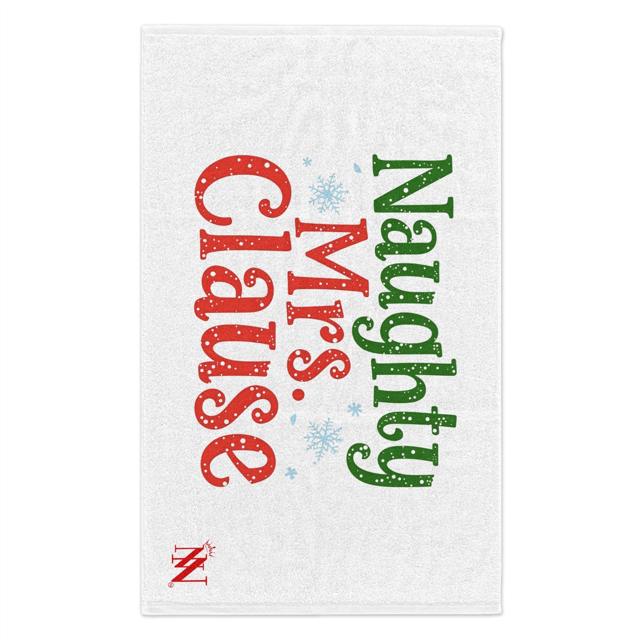 Naughty Mrs. Clause | Mix & Match Soft Fun-Flirty Lovers’ Towels