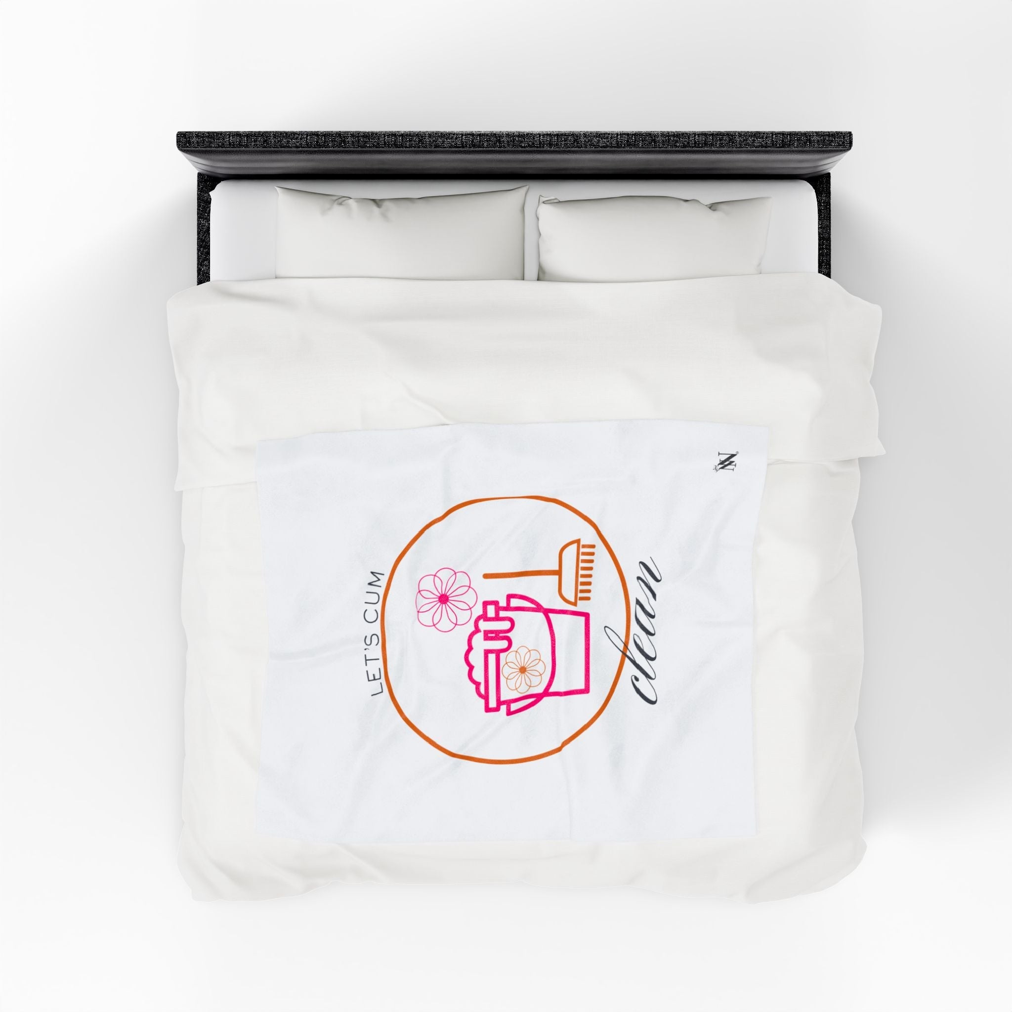 Let’s Cum Clean! | Mix & Match Soft Fun-Flirty Lovers’ Blankets