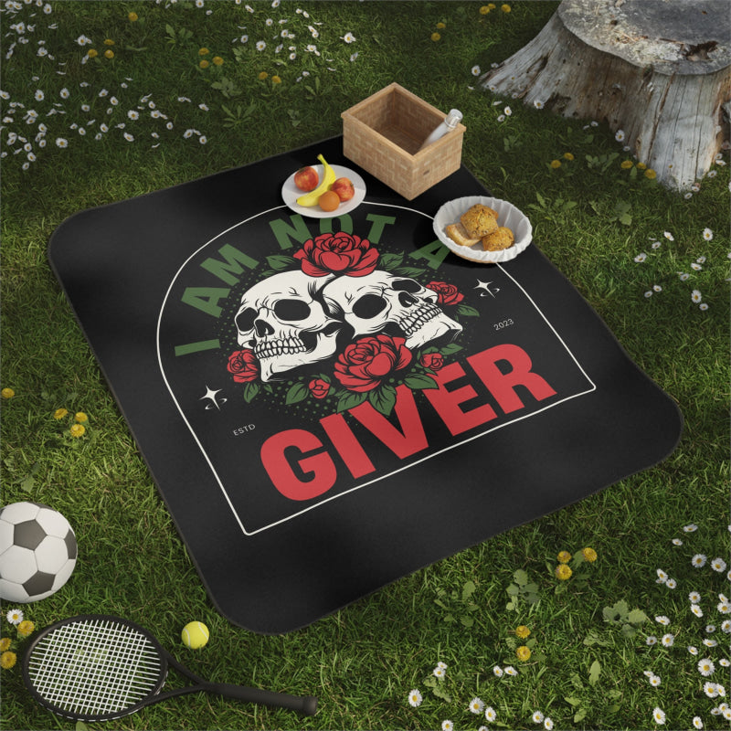 I Am Not a Giver | Mix Match Fun-Flirty Lovers’ Water-Resistant Blankets