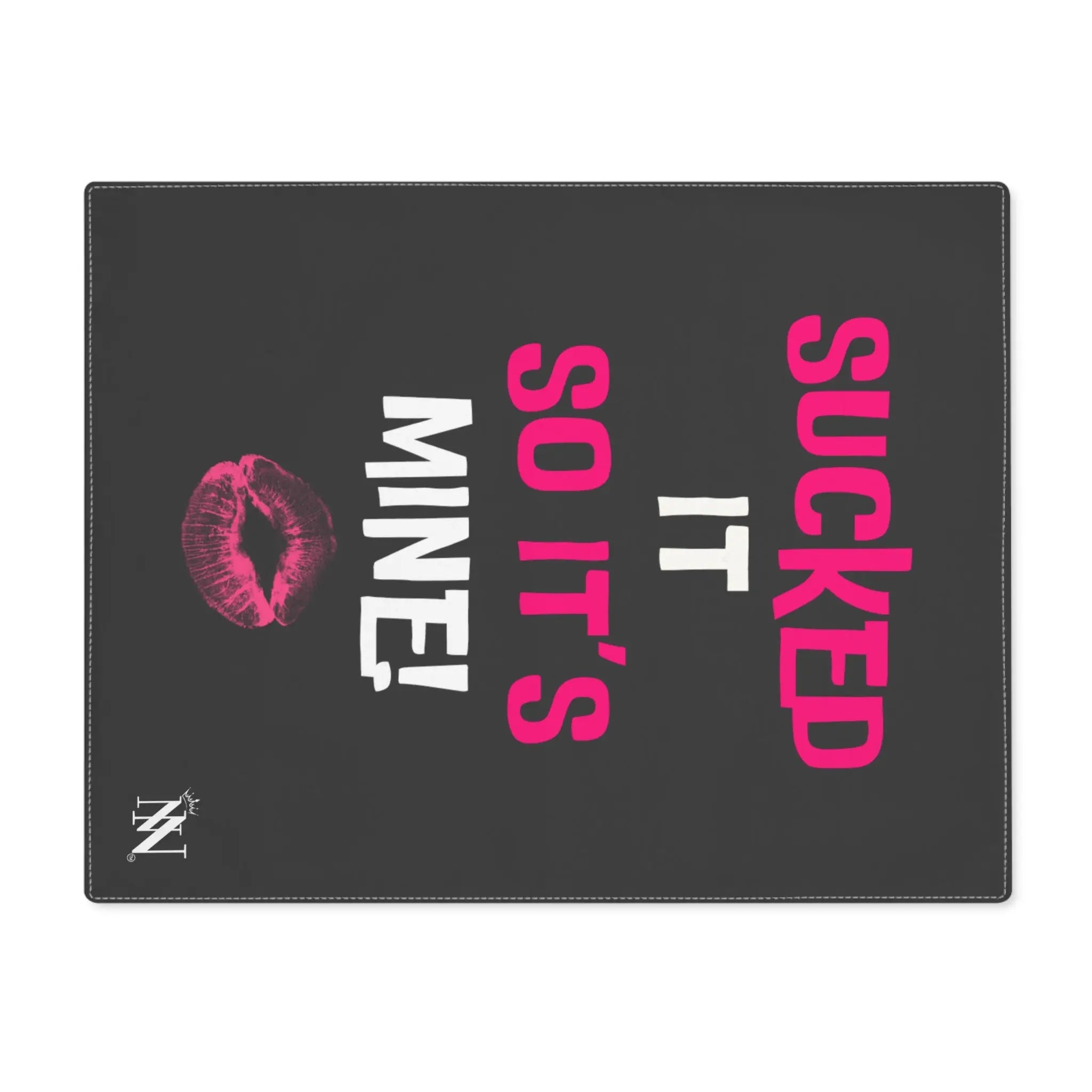 Sucked It So It’s Mine! With a Kiss Sex Toys Mat