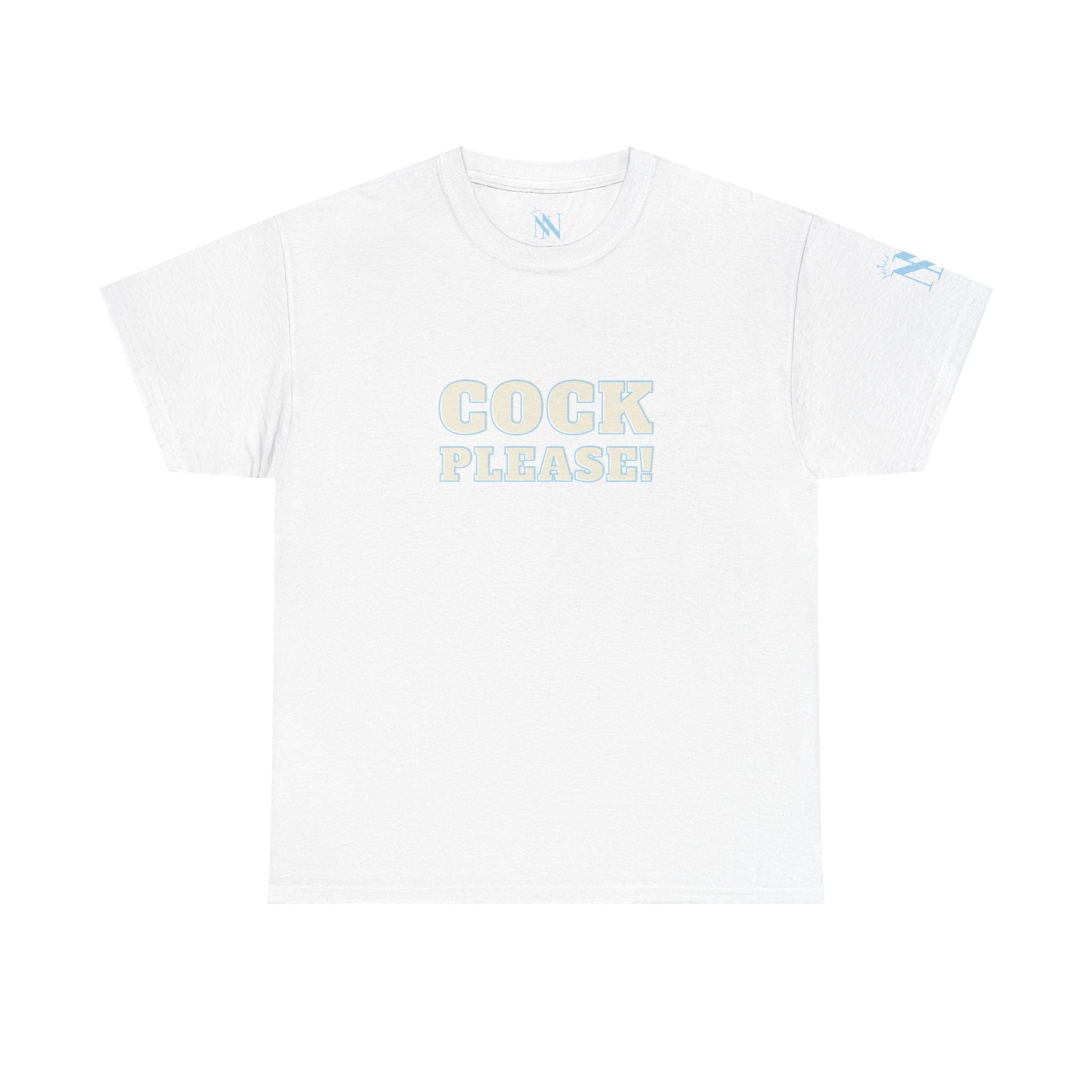 Cock Please! | Mix & Match Cotton Unisex Fun-Flirty Lovers’ T-Shirts