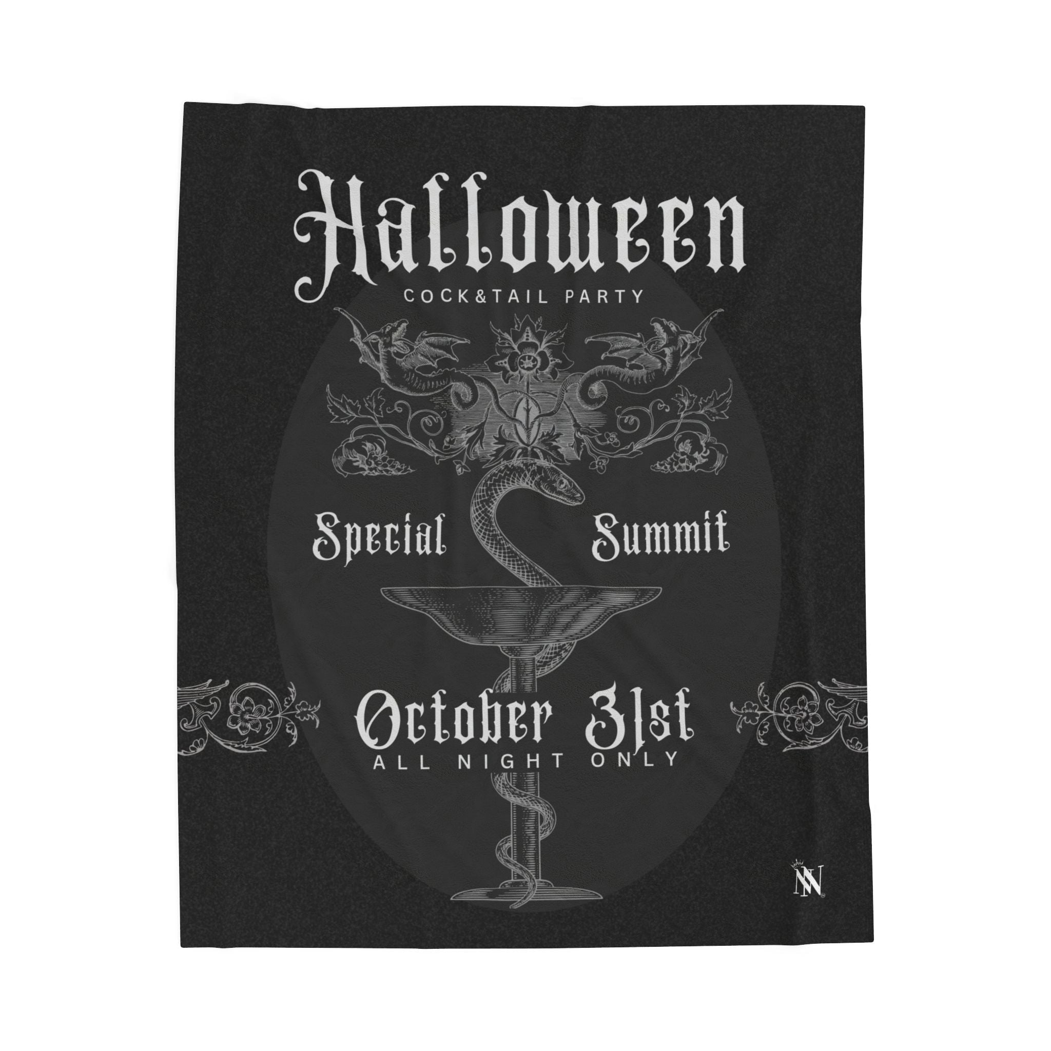 Halloween Summit | Mix & Match Velveteen Fun-Flirty Lovers’ Blankets