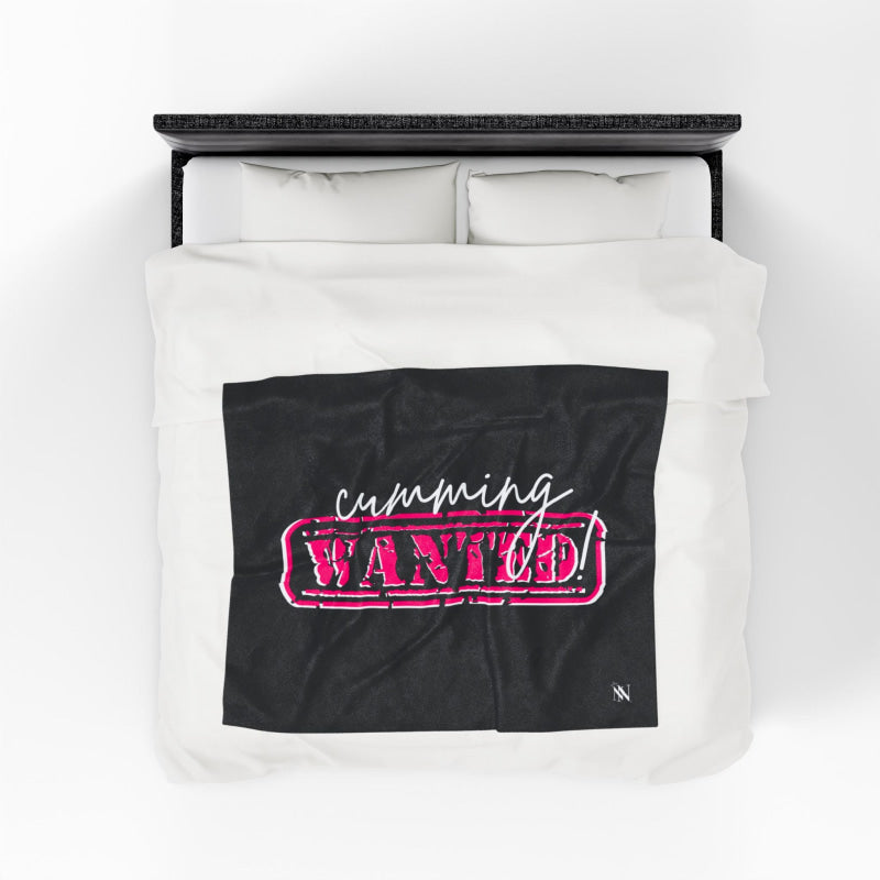 Cumming Wanted! | Mix & Match Soft Fun-Flirty Lovers’ Blankets