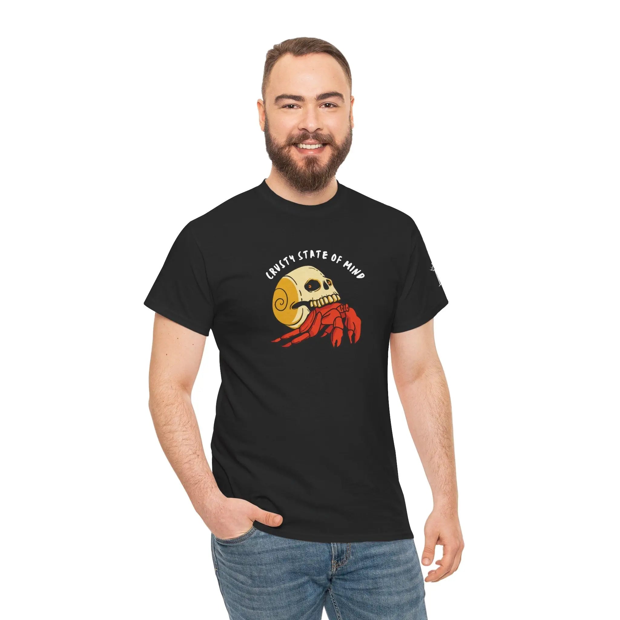 Crusty State of Mind Cotton T-Shirt