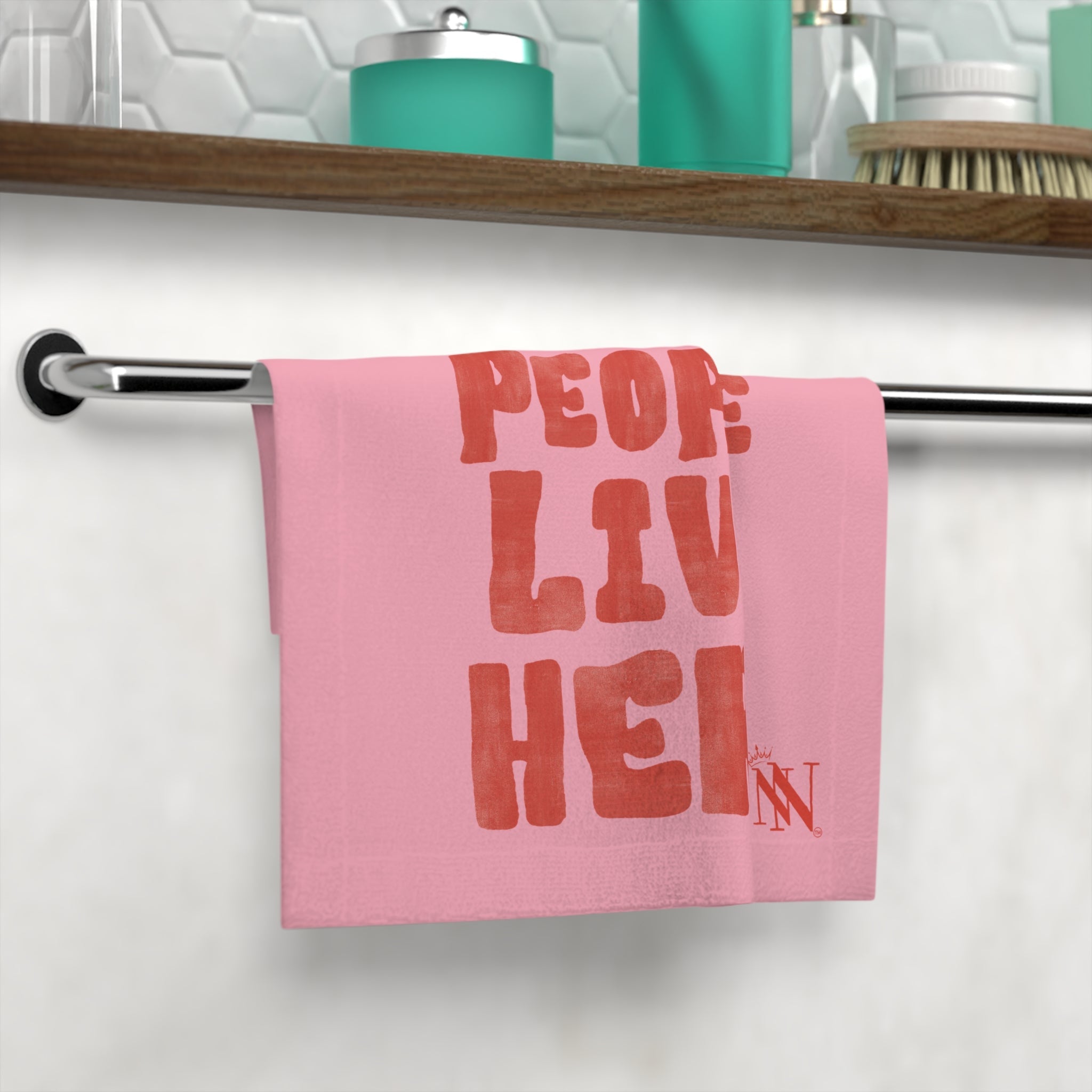 Cool People Live Here | Mix & Match Lils’ Fun-Flirty Lovers’ Towels
