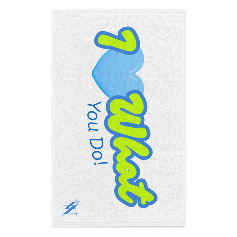 I Love What You Do! Mix & Match Soft Fun-Flirty Lovers’ Towels