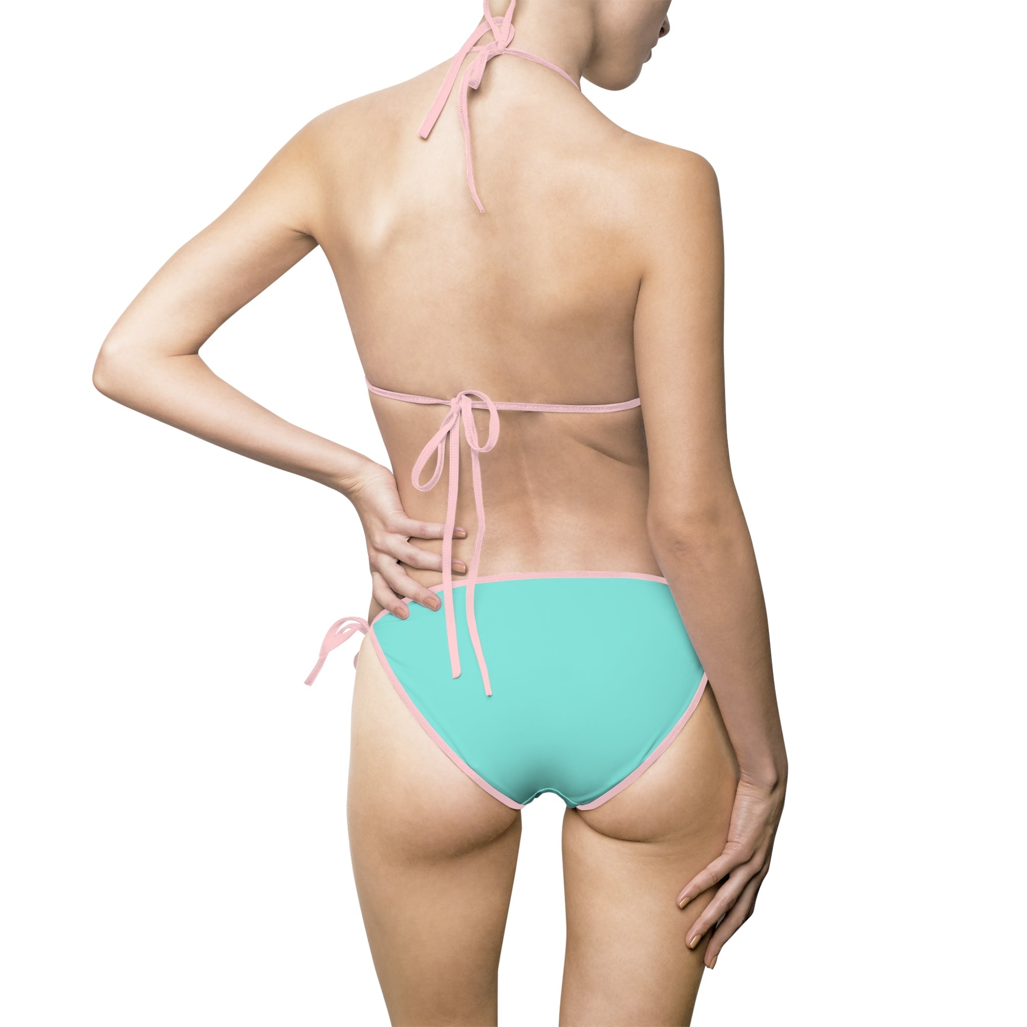 Ocean Blue | Mix & Match Fun-Flirty Lovers’ String Bikinis