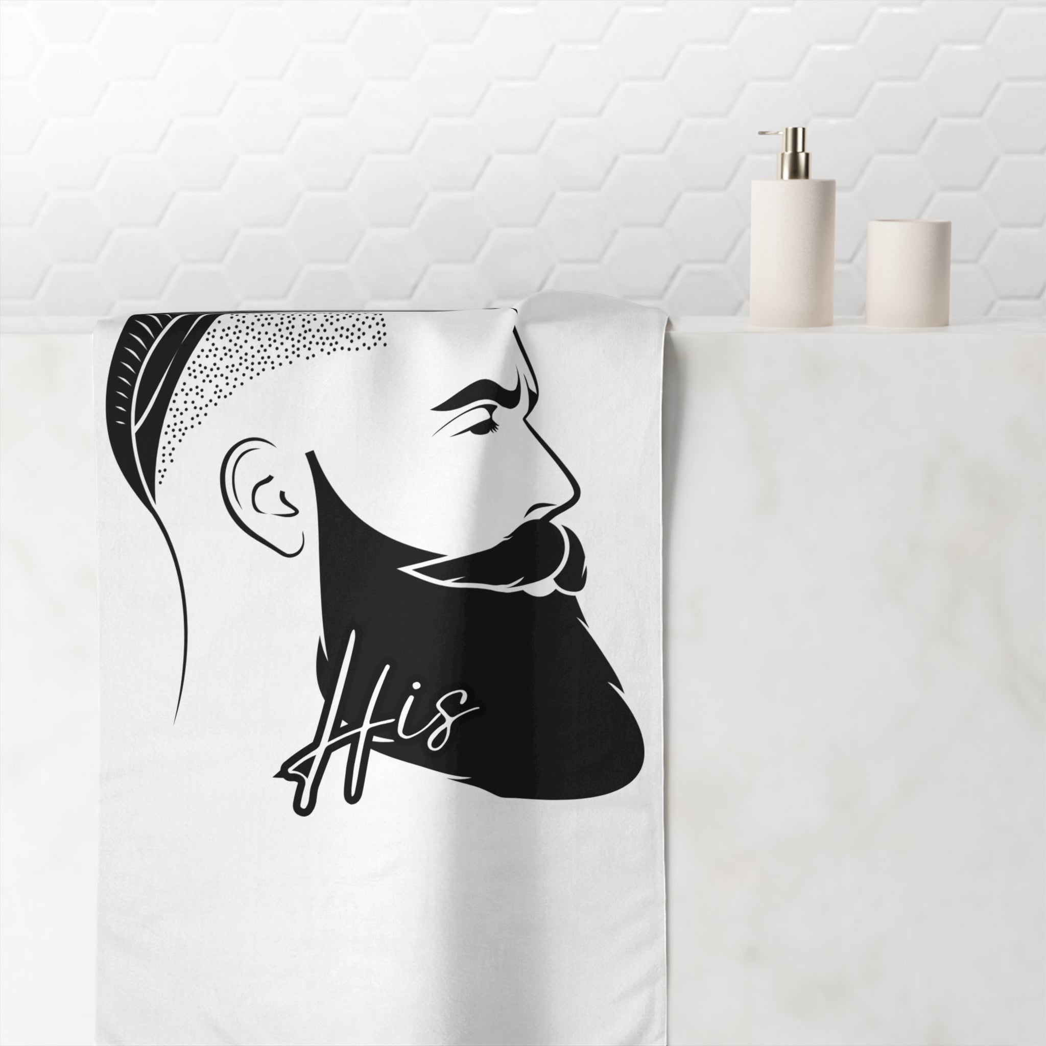 His Beard Big Ass Rimming Sex Towel