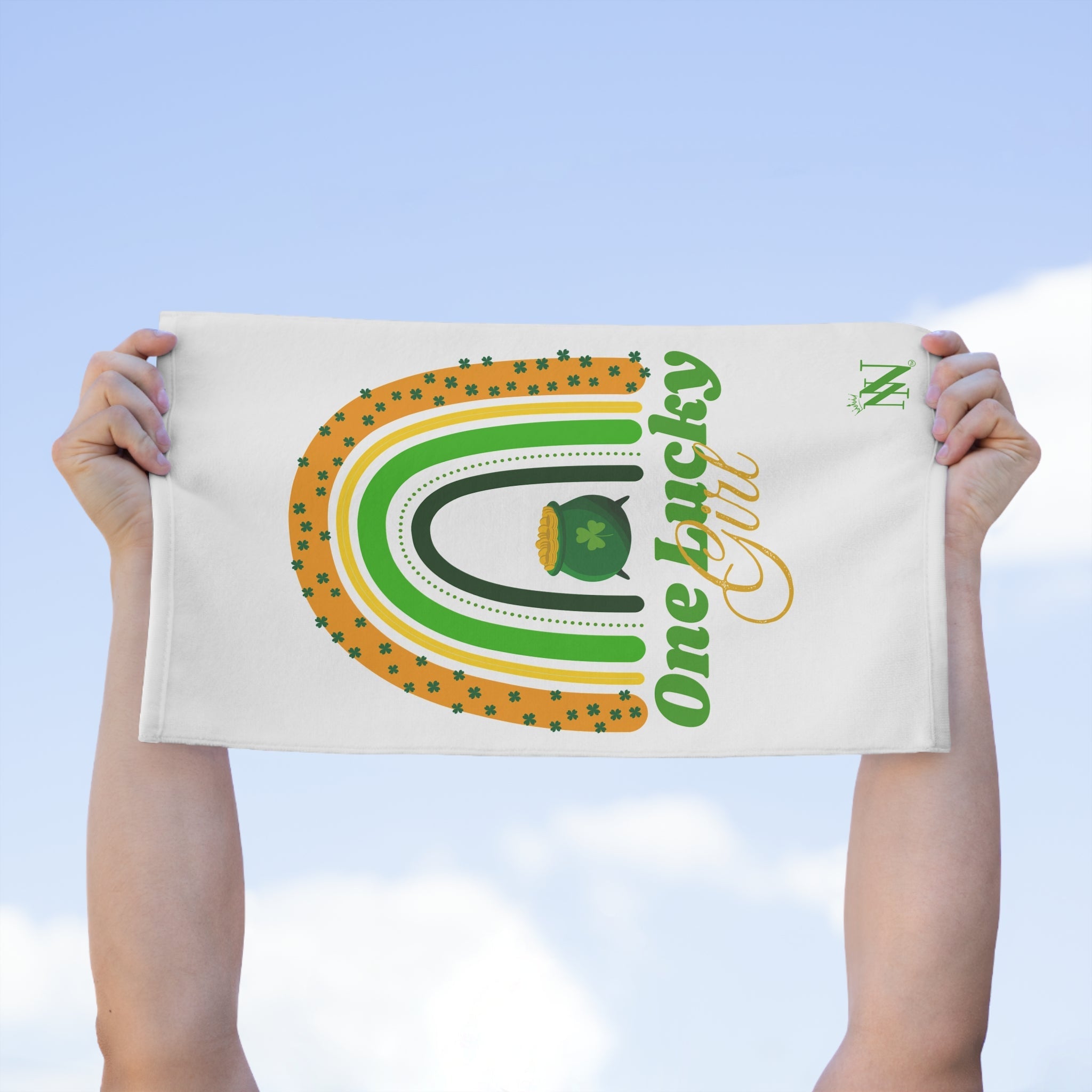 One Lucky Girl St. Patrick’s Day | Mix & Match Soft Fun-Flirty Lovers’ Towels