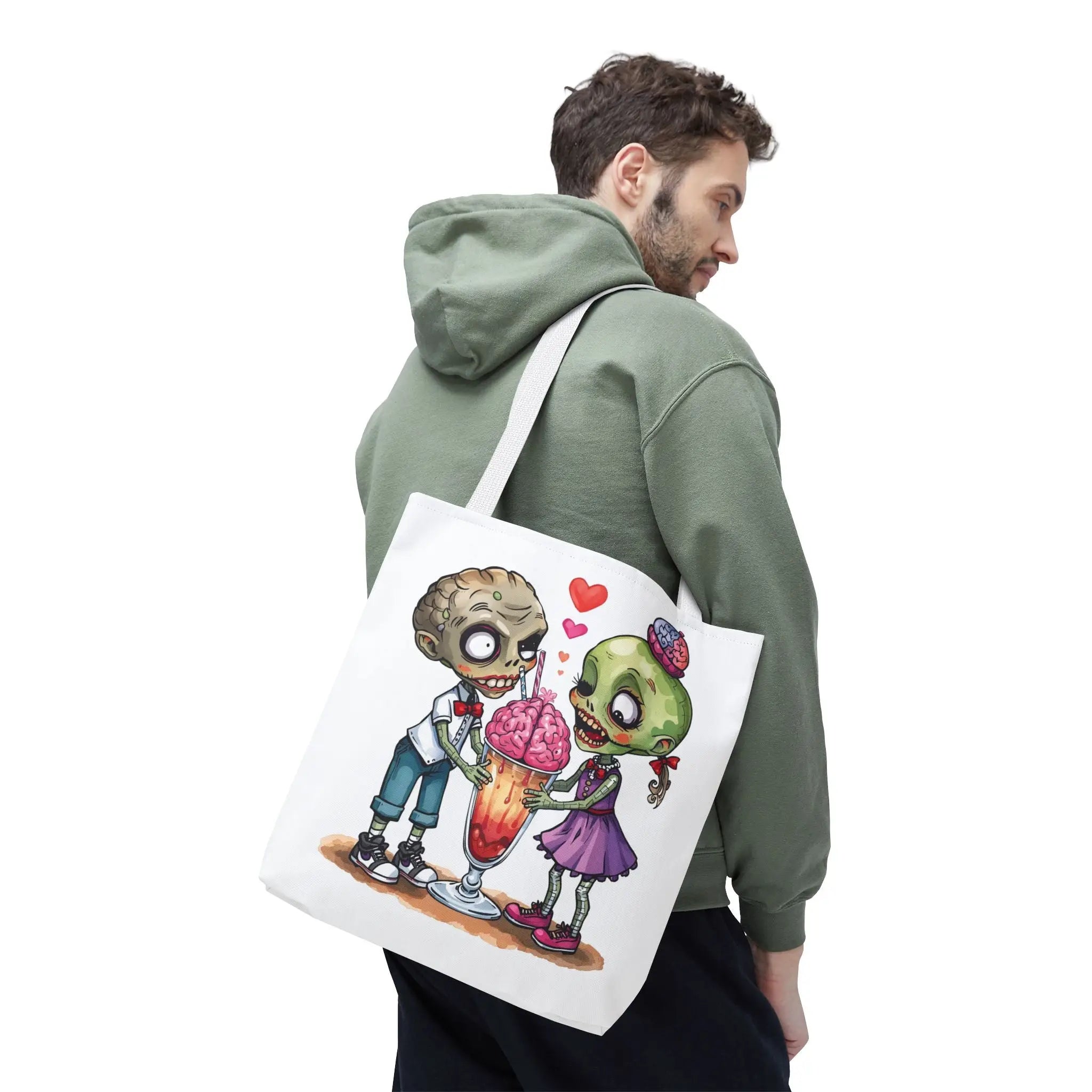 Zombies Share the Love | Mix & Match Fun-Flirty Lovers’ Totes
