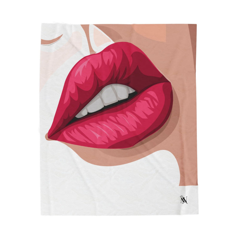 Pretty Mouth | Mix & Match Soft Fun-Flirty Lovers’ Blankets