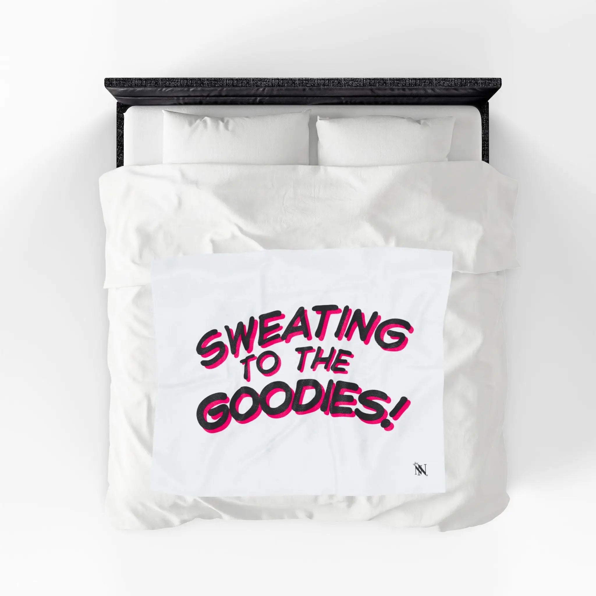 Sweating to the Goodies! Copy of The Silencer Emoji Blanket
