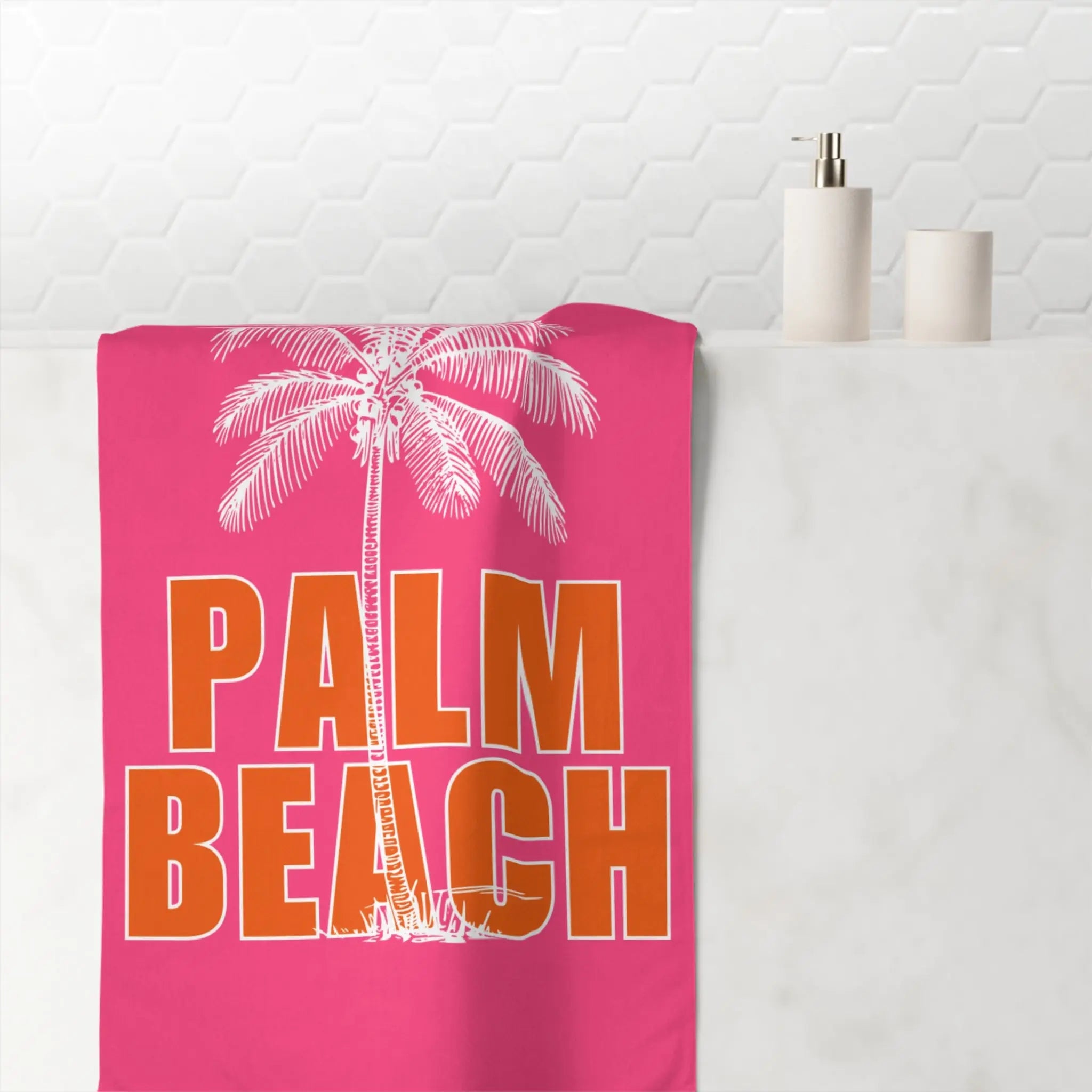 Sexy State of Mind Palm Beach Towel