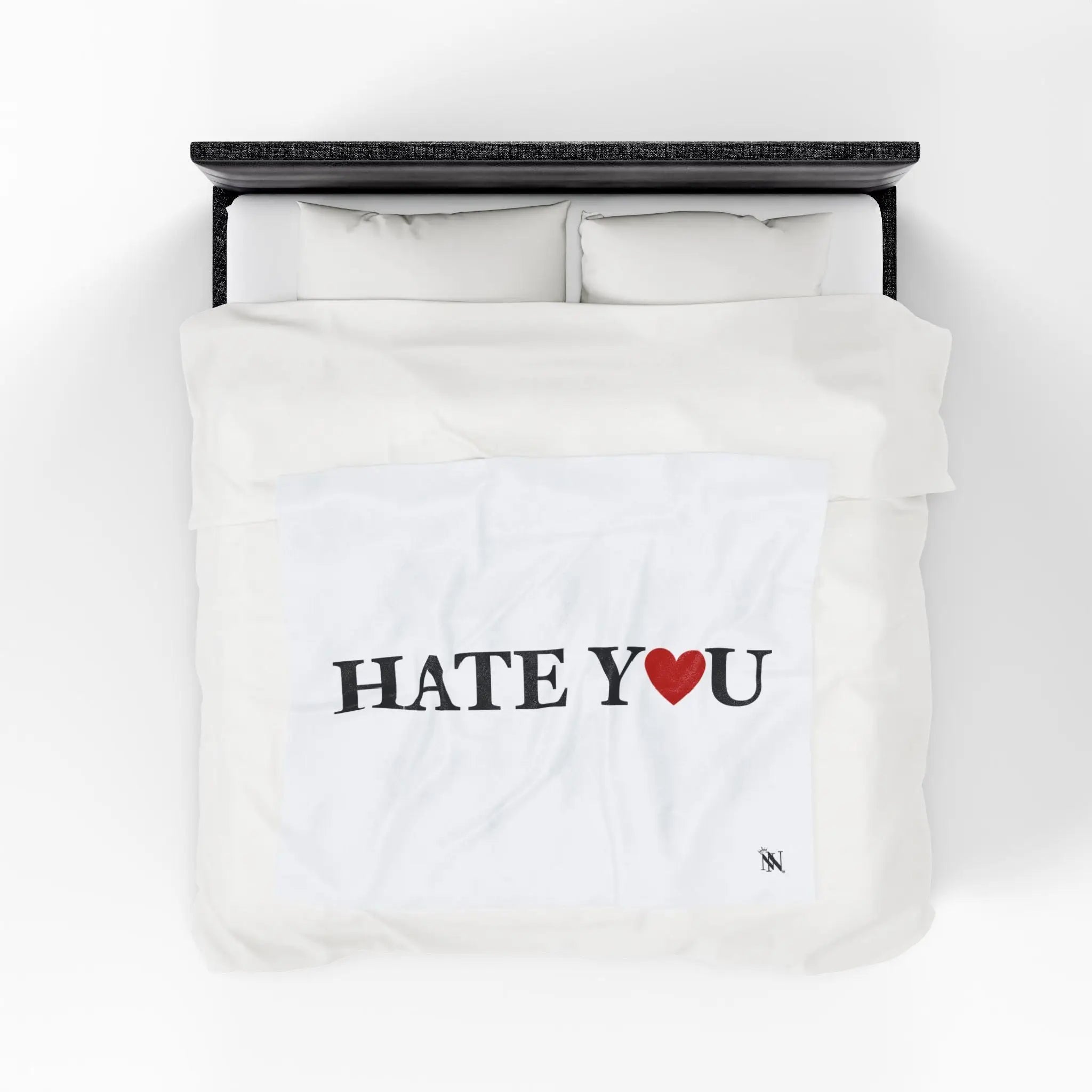 Hate You Love | Mix & Match Velveteen Fun-Flirty Lovers’ Blankets