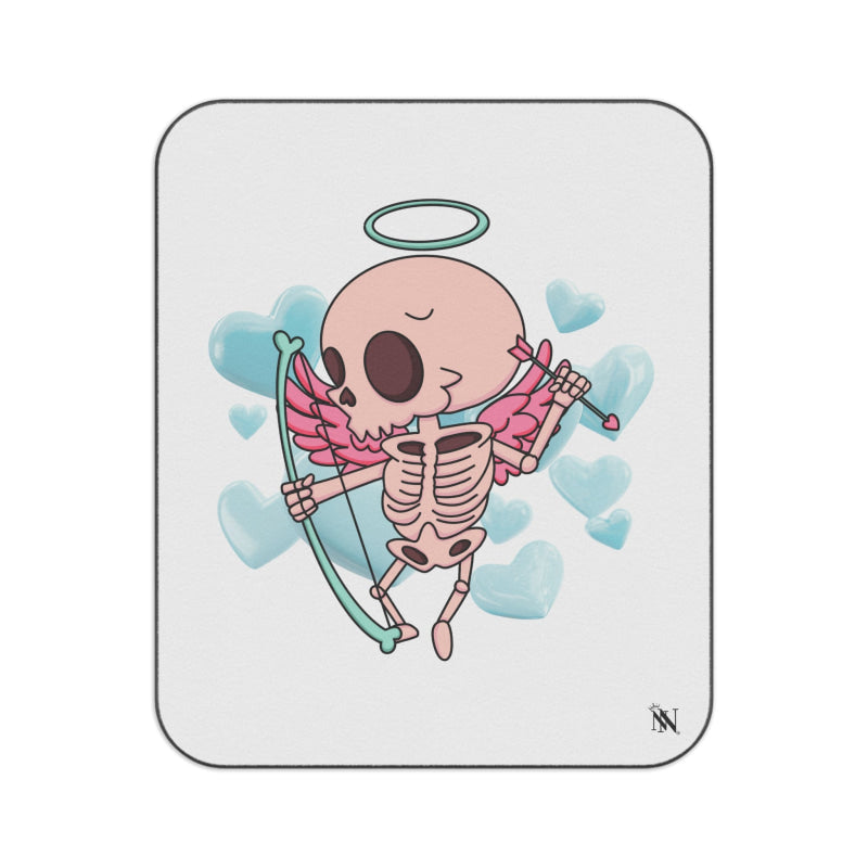 Skeleton Cupid Love | Mix Match Fun-Flirty Lovers’ Water-Resistant Blankets