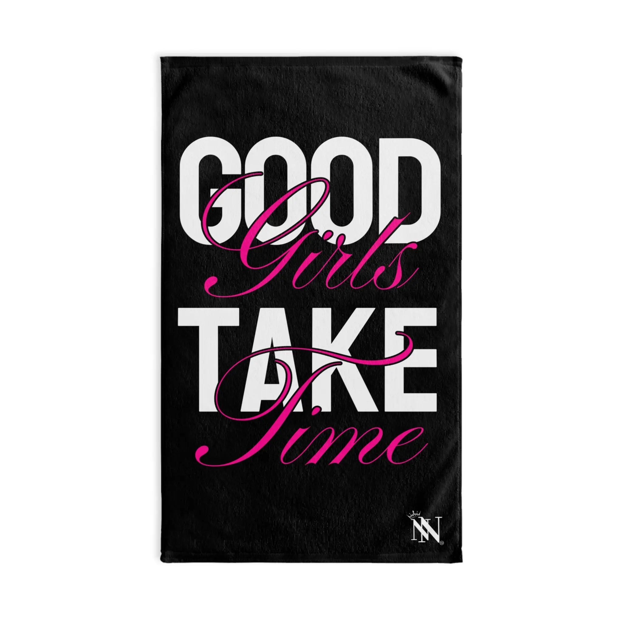 Good Girls Take Time | Mix & Match Classic Fun-Flirty Lovers’ Towels