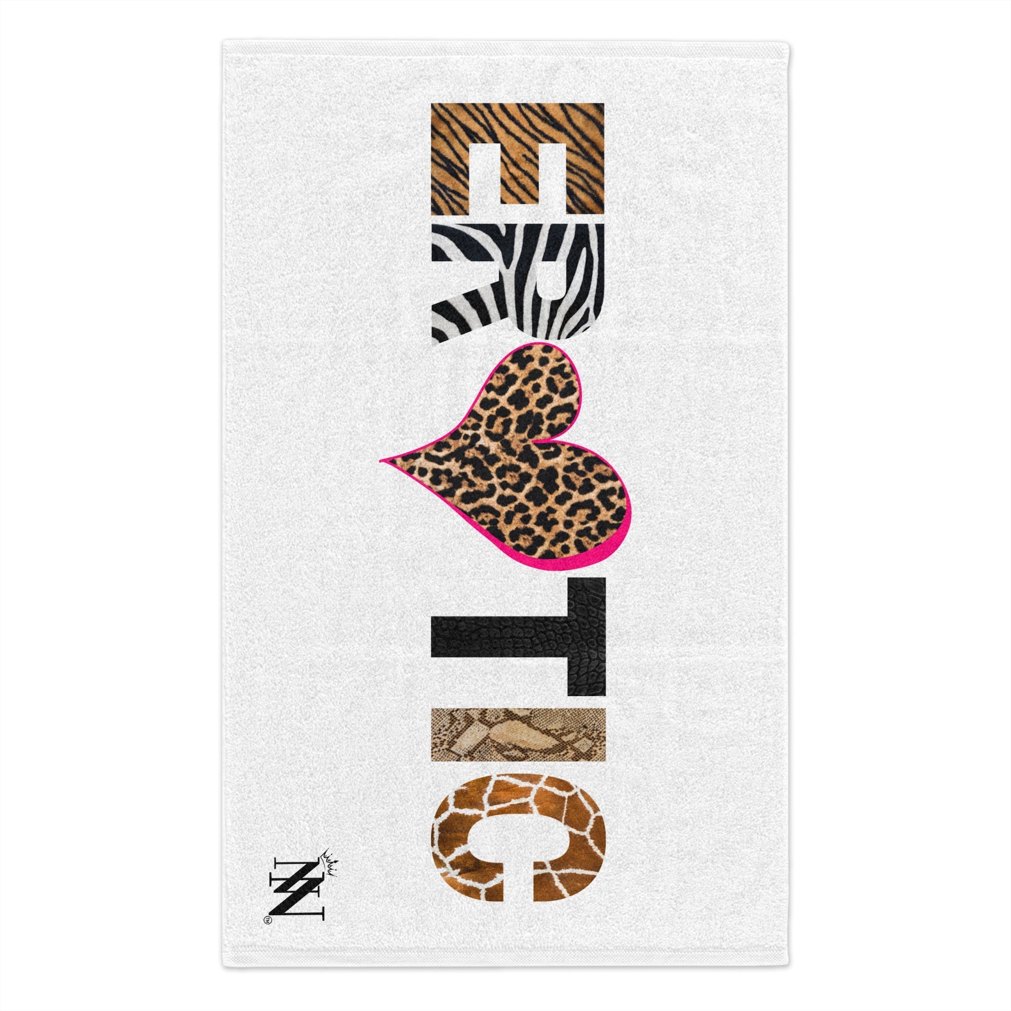 Erotic Animal Print | Mix & Match Soft Fun-Flirty Lovers’ Towels