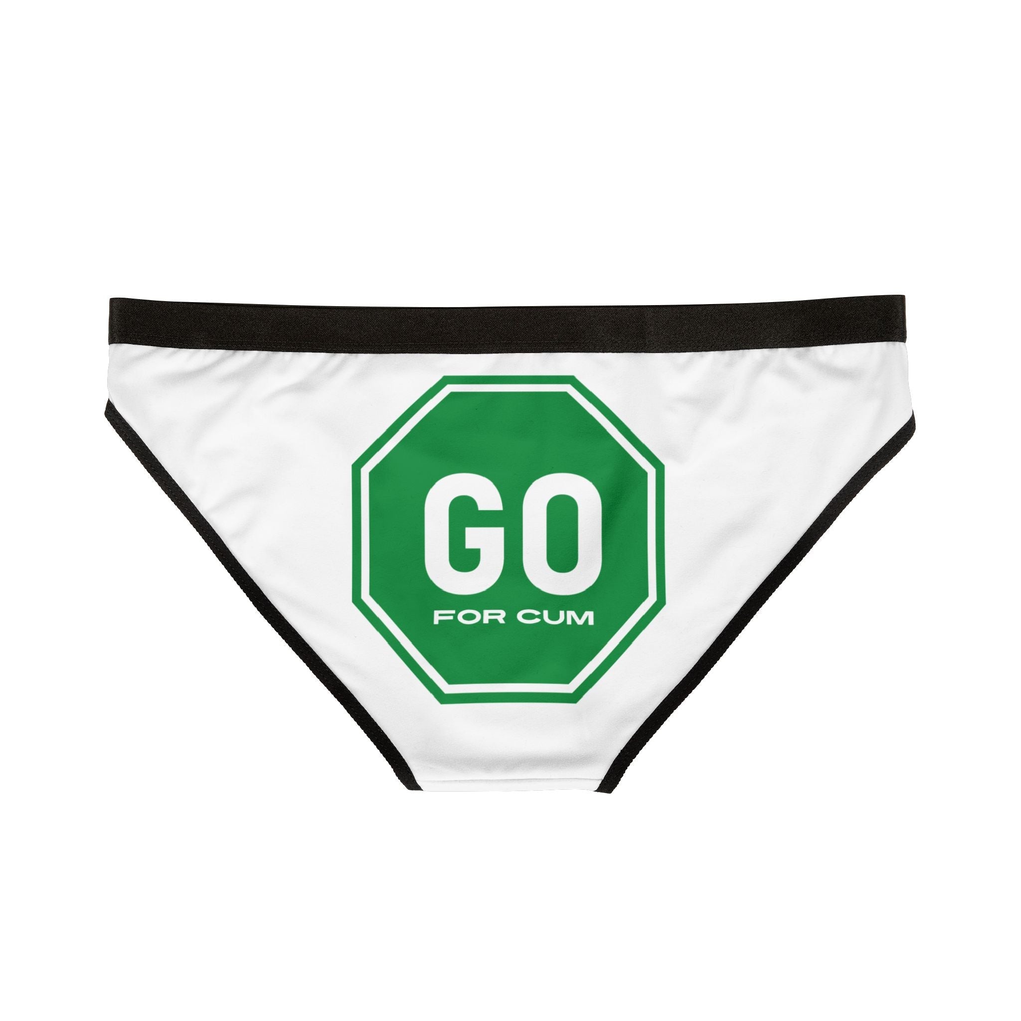 Go For Cum Sign | Mix & Match Women’s Fun-Flirty Lovers’ Panties