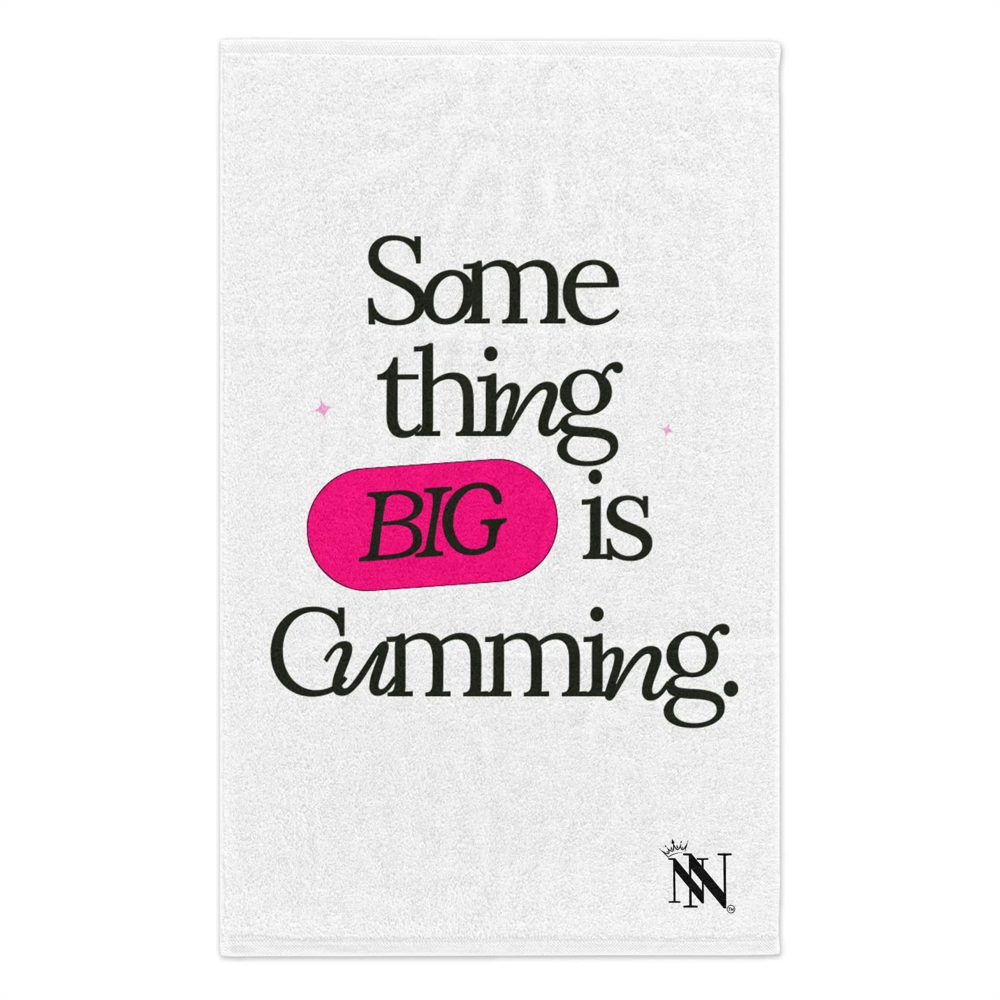 Something BIG is Cumming. | Mix & Match Soft Fun-Flirty Lovers’ Towels