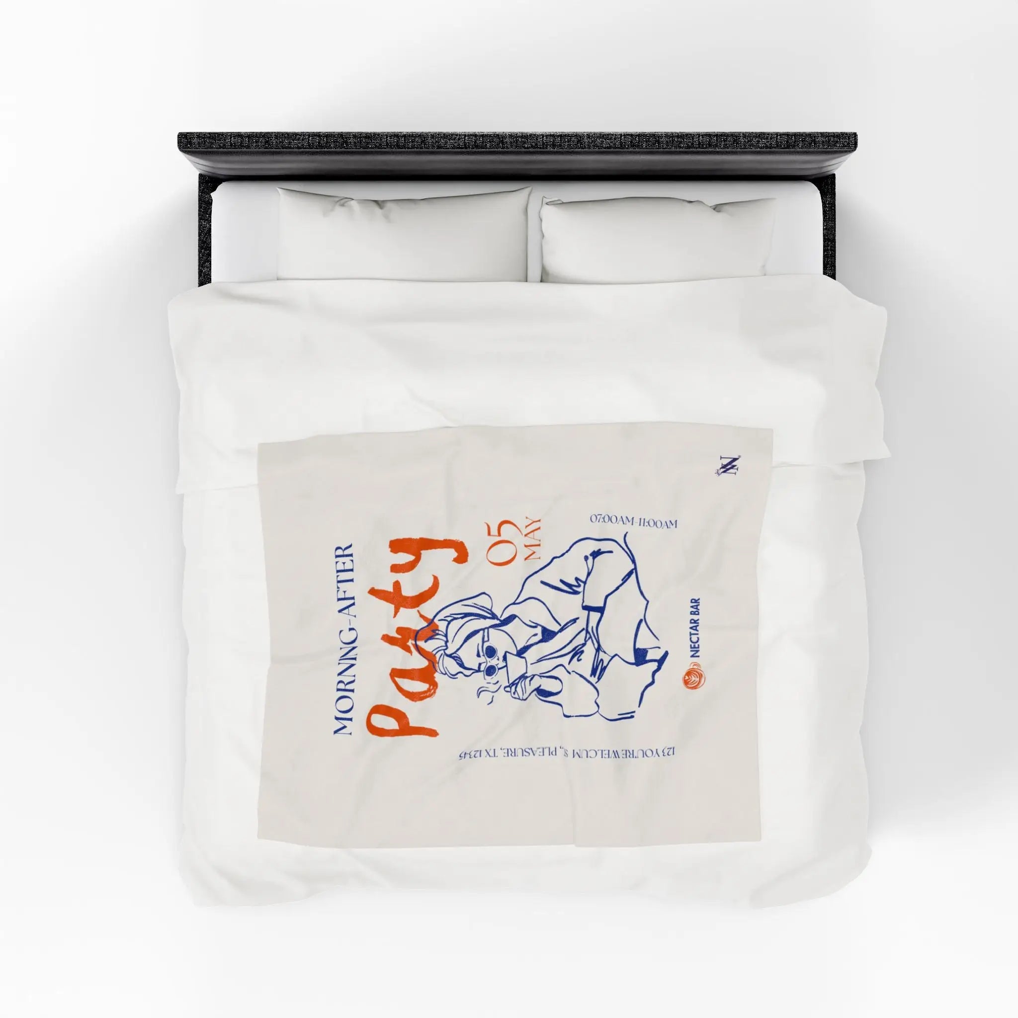 Morning After Party | Mix & Match Fun-Flirty Lovers’ Blankets