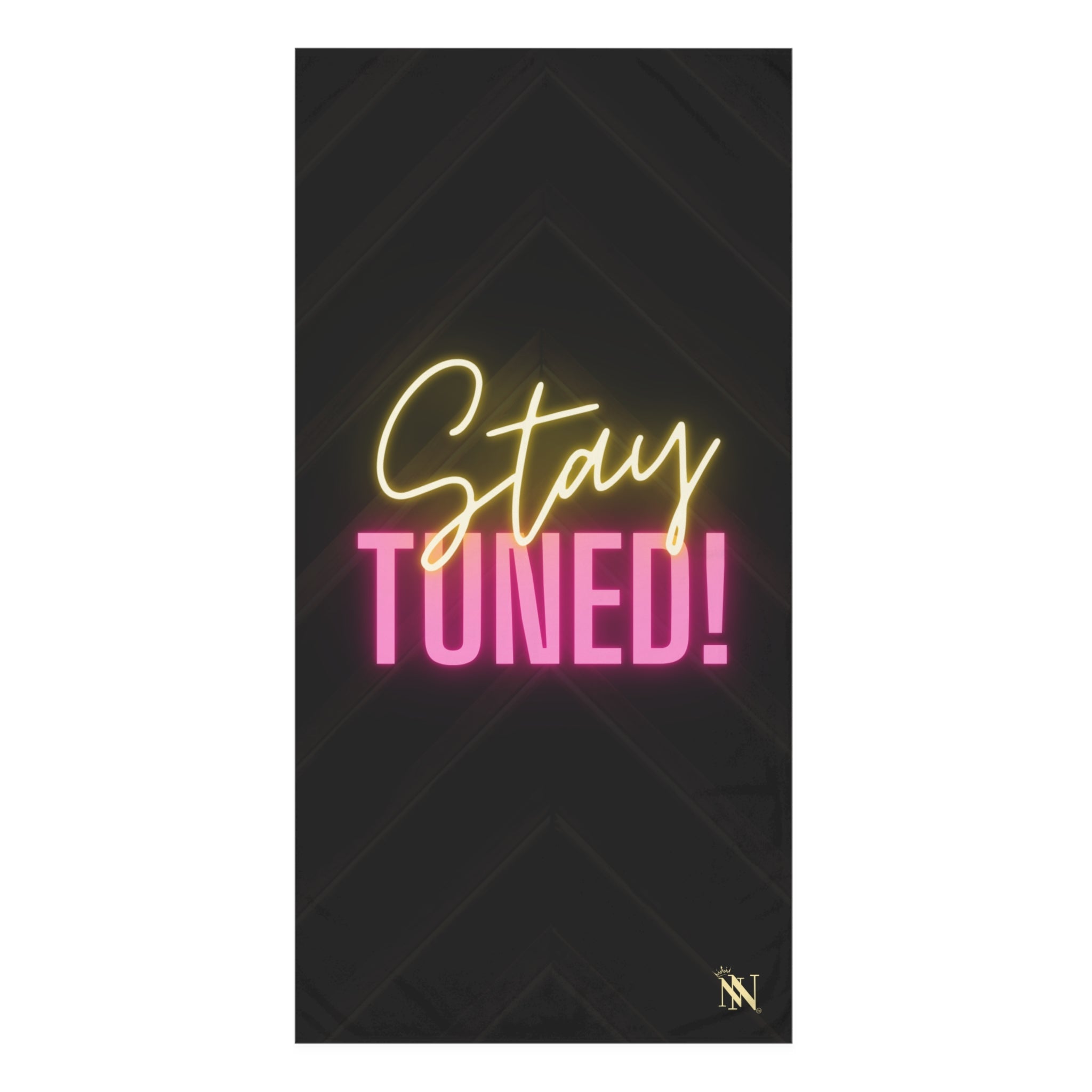 Stay Tuned! Neon Big Ass Sex Towel