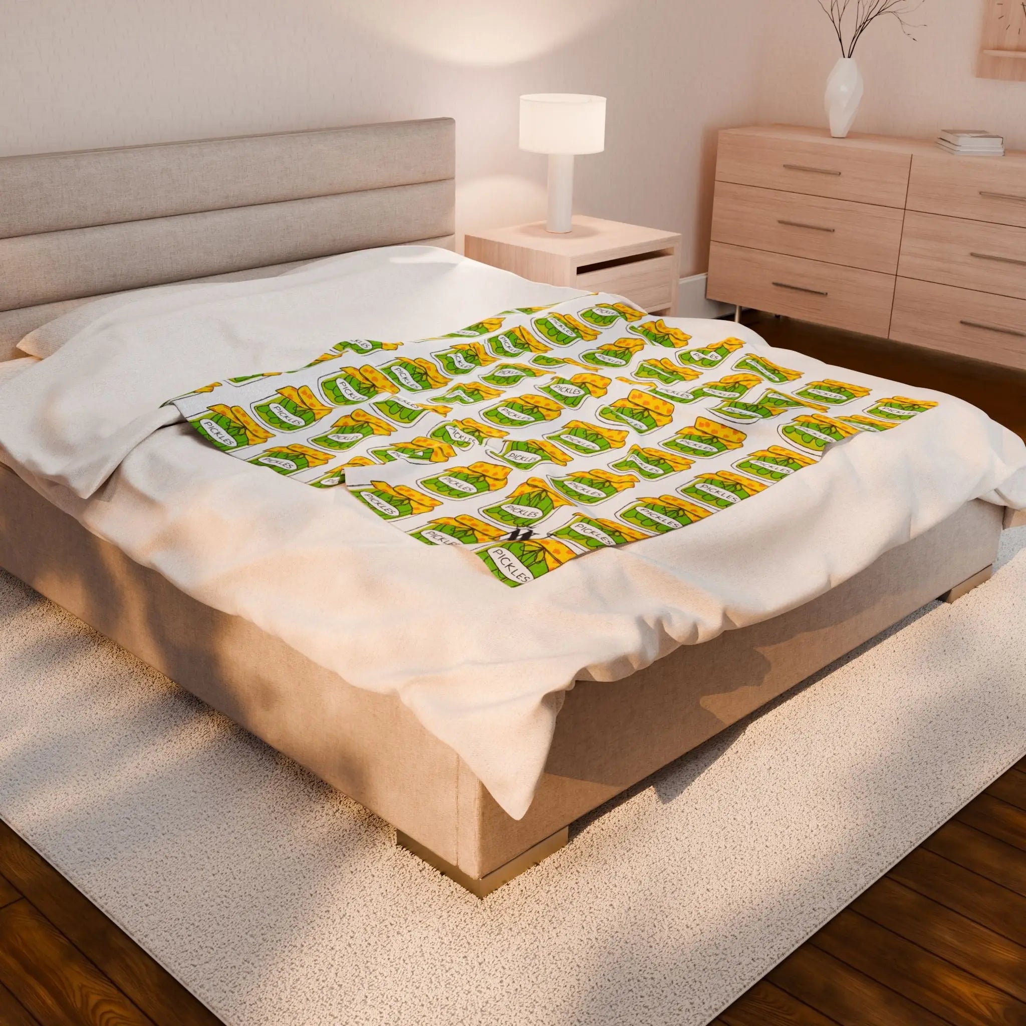 Pickle Jar | Mix & Match Velveteen Fun-Flirty Lovers’ Blankets