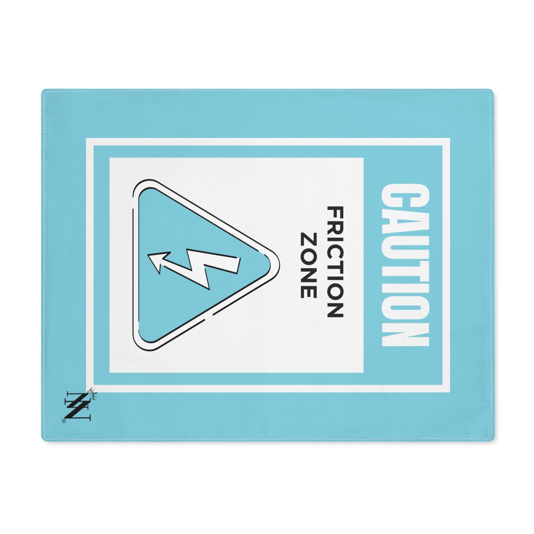 Caution Friction Zone Messy Fun Adult Sex Toys Mat