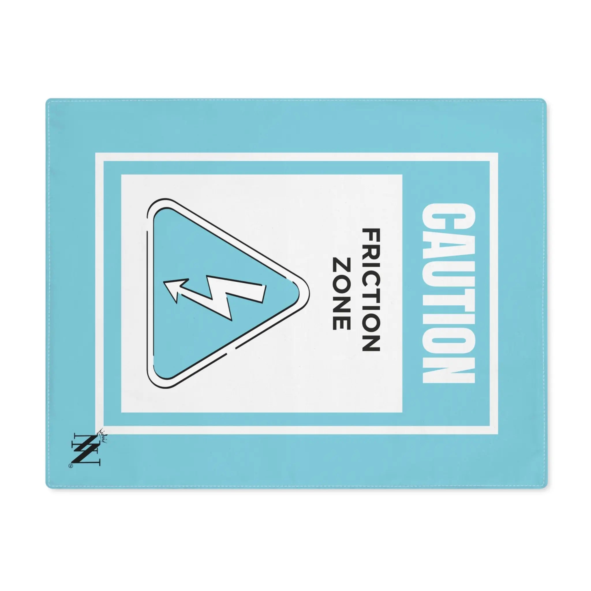 Caution Friction Zone Messy Fun Adult Sex Toys Mat
