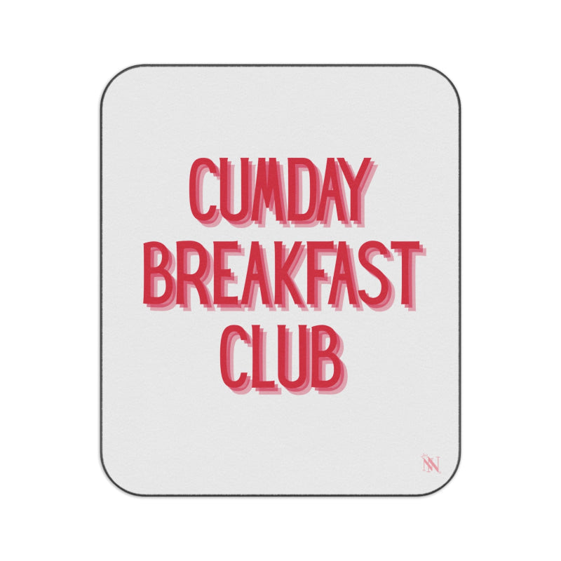 Cumday Breakfast Club | Mix Match Fun-Flirty Lovers’ Water-Resistant Blankets