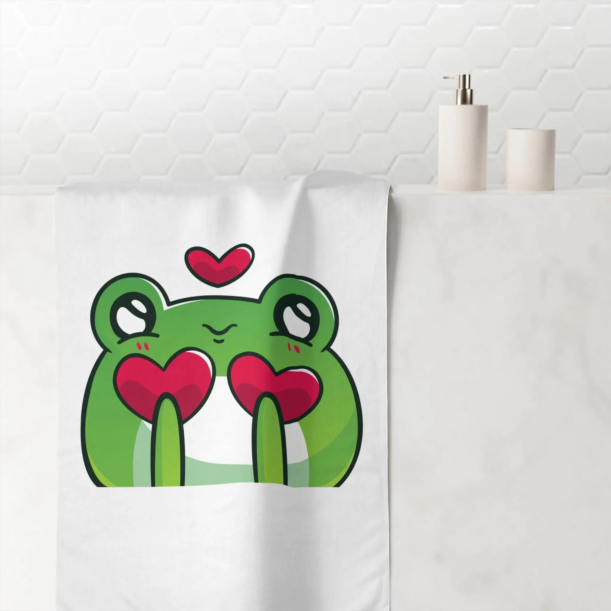 I Froggin’ Love You! | Mix & Match Naughty XL Fun-Flirty Lovers’ Towels