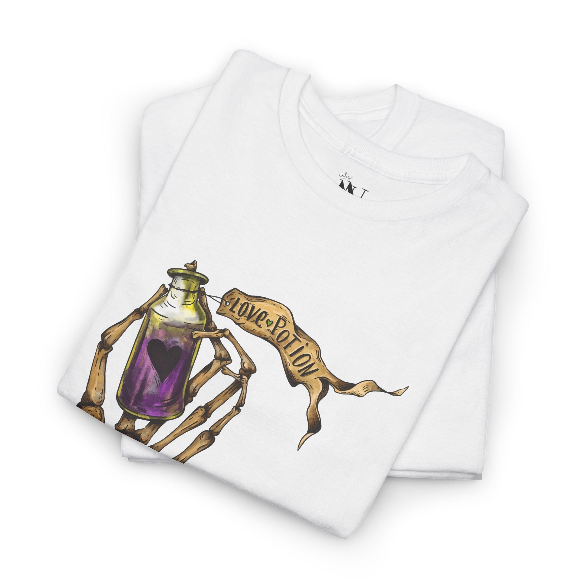 Death’s Love Potion | Mix & Match 100% Cotton Unisex Fun-Flirty Lovers’ Tees