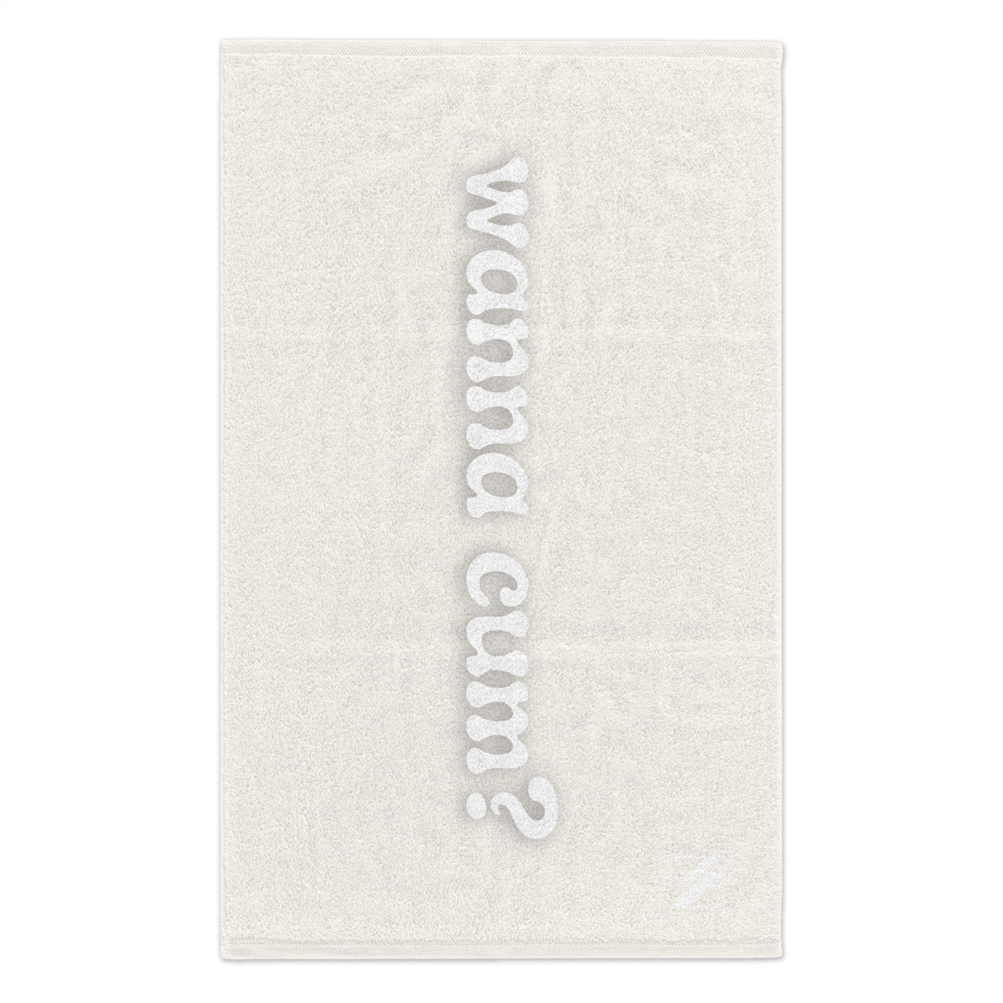 Wanna Cum? | Mix & Match Soft Fun-Flirty Lovers’ Towels
