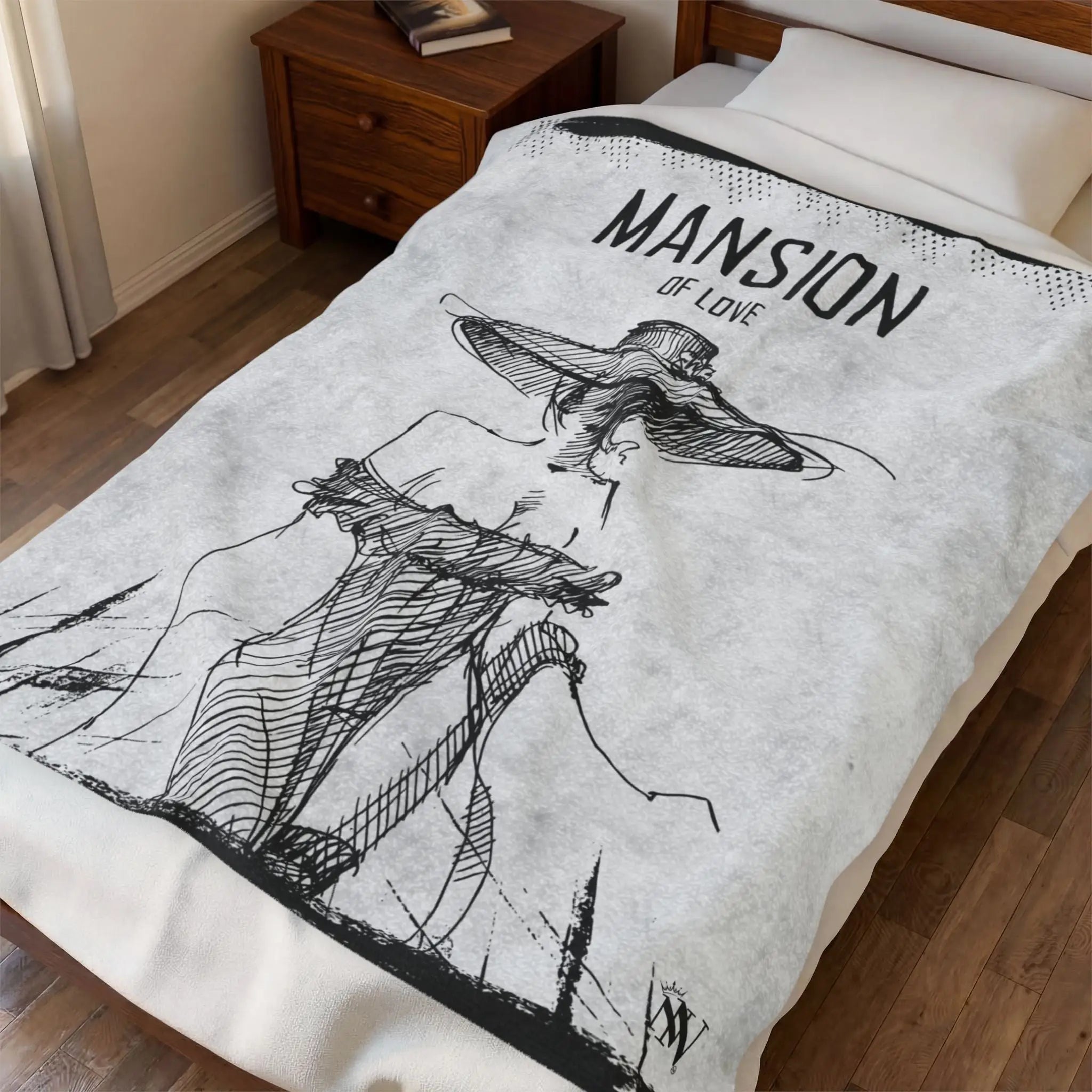 Mansion of Love Vintage | Nectar Napkins Fun-Flirty Lovers’ Blankets