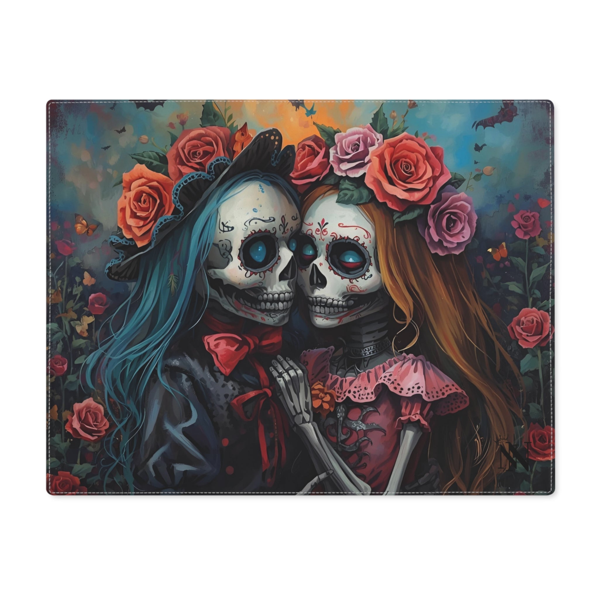 Traditional El Día de los Muertos Dolls | Mix & Match Playful Fun-Flirty Lovers’ Toy Mats