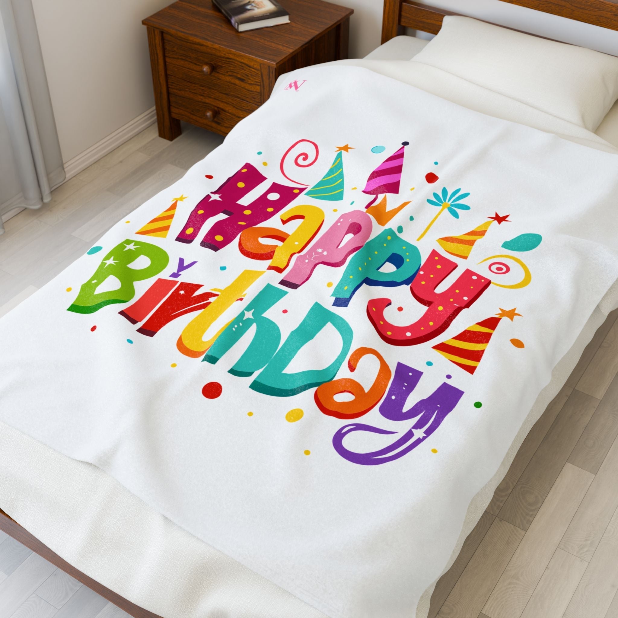 Fun Happy Birthday | Mix & Match Velveteen Fun-Flirty Lovers’ Blankets