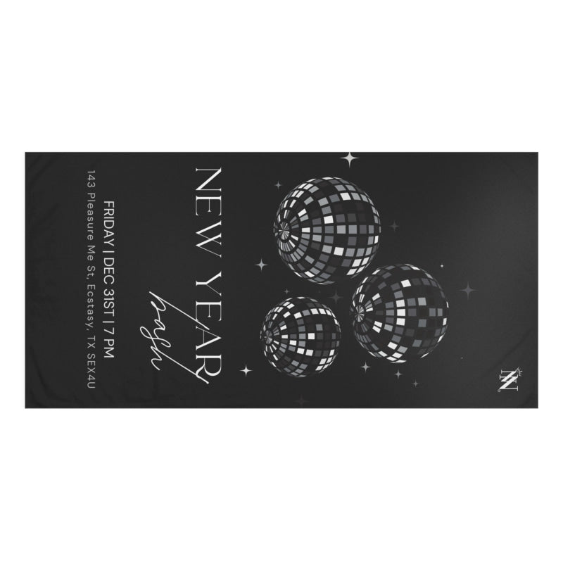 New Year Bash | Mix & Match XL Fun-Flirty Lovers’ Towels