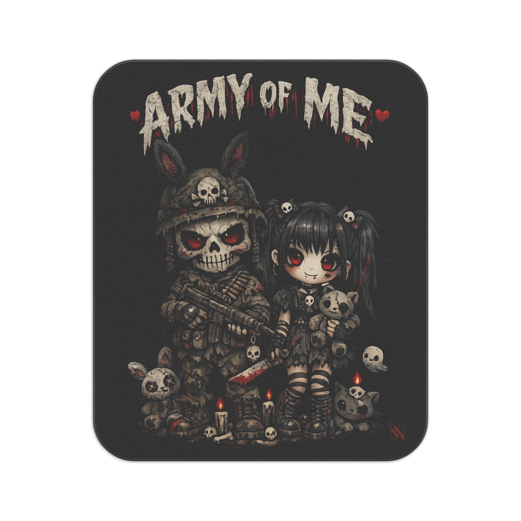 Army of Me Gothic Sex Blanket