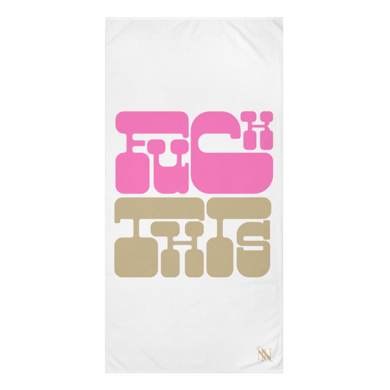 Fuck This | Mix & Match XL Fun-Flirty Lovers’ Towels