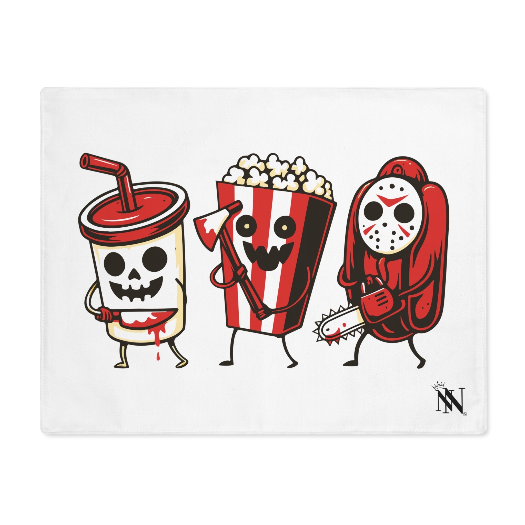 Scary Movie Night Junk Food | Mix & Match Playful Fun-Flirty Lovers’ Toy Mats