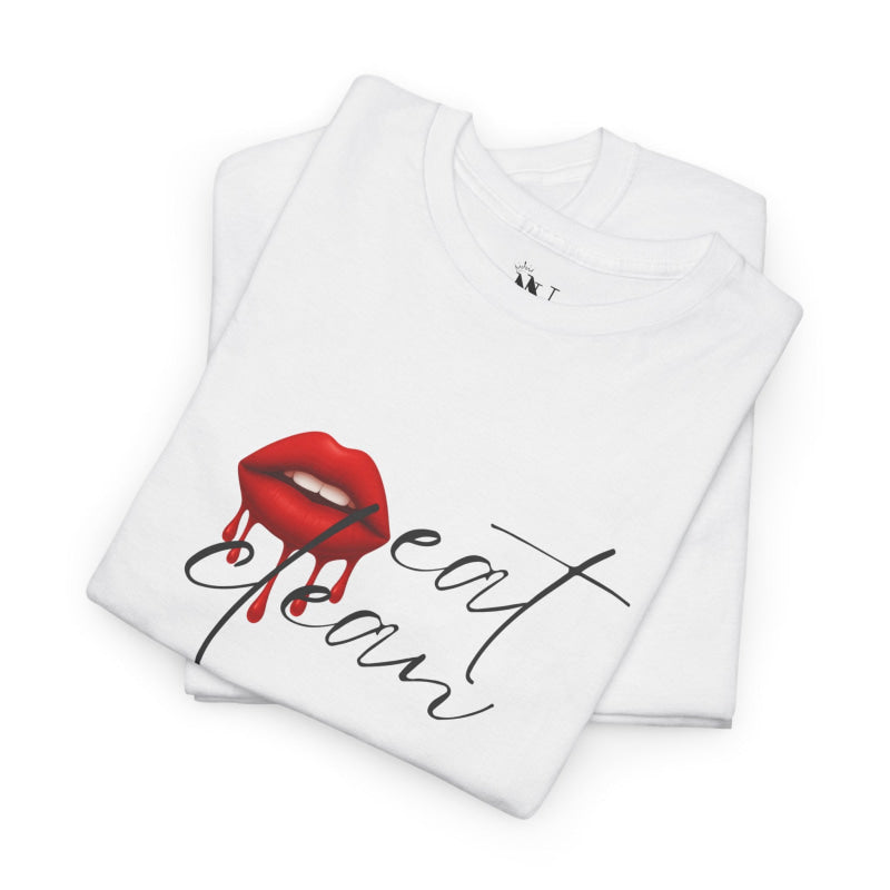 Eat Clean | Mix & Match Cotton Unisex Fun-Flirty Lovers’ T-Shirts