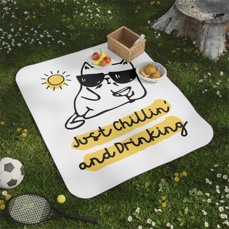 Chillin’ & Drinking | Mix Match Fun-Flirty Lovers’ Water-Resistant Blankets